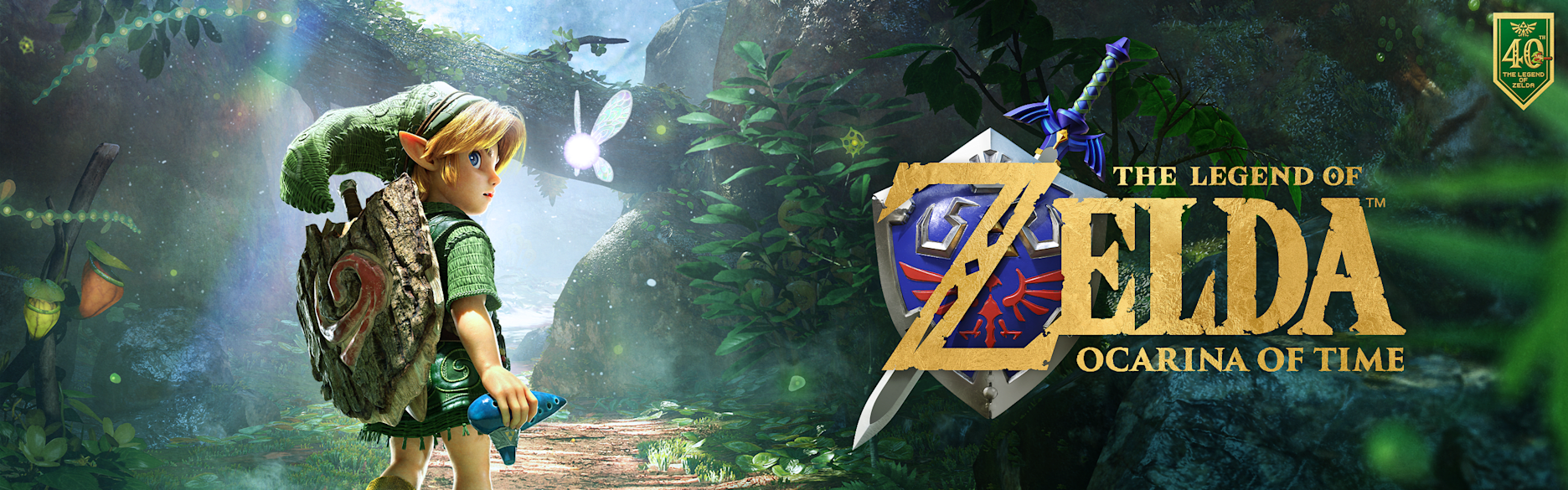 [NS2 Index] Featured Games - The Legend of Zelda: Ocarina of Time Banner