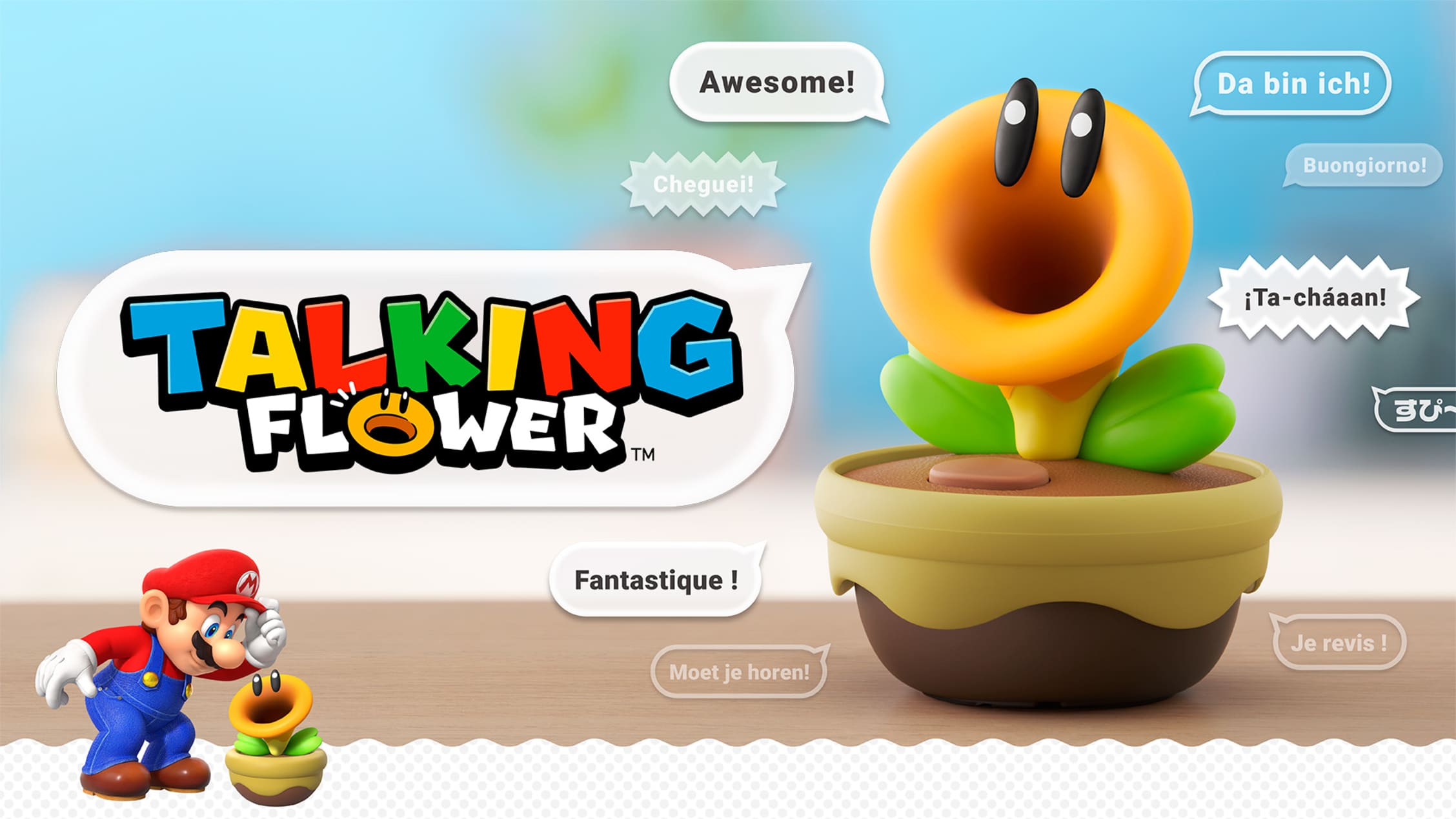 Talking Flower Hero Banner