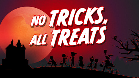 No Tricks All Treats Hero Image