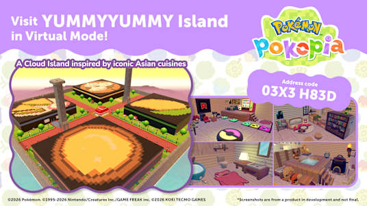 Take a virtual tour of YUMMYYUMMY Island in Pokémon Pokopia! Hero