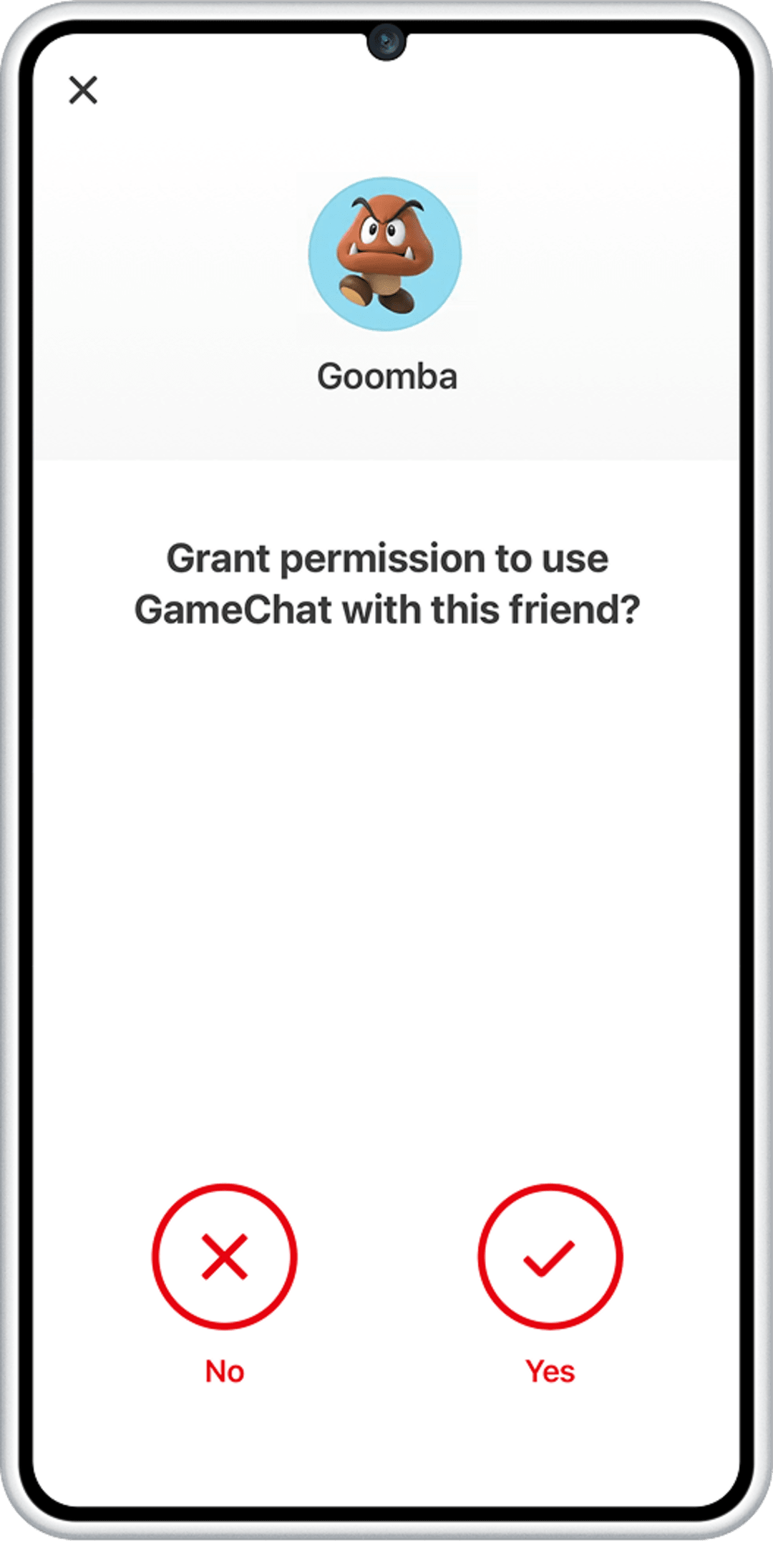 Parental Controls - GameChat - Who they're chatting with Screenshot