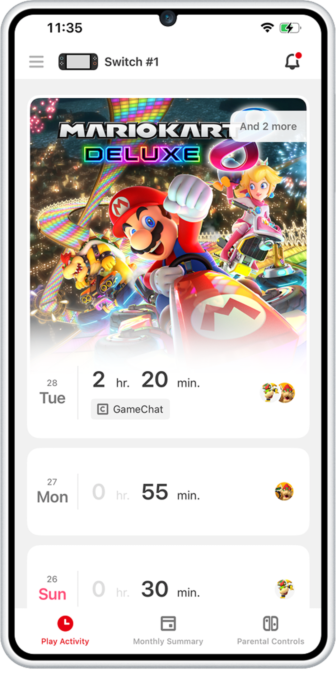 Parental Controls - Questions about gaming Screenshot