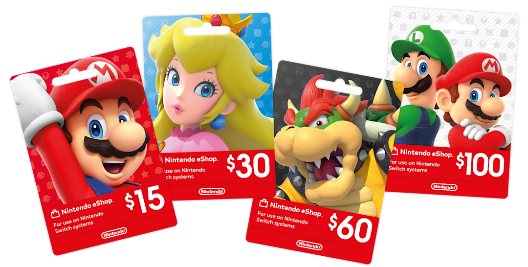 [Nintendo eShop] eShop Cards Asset