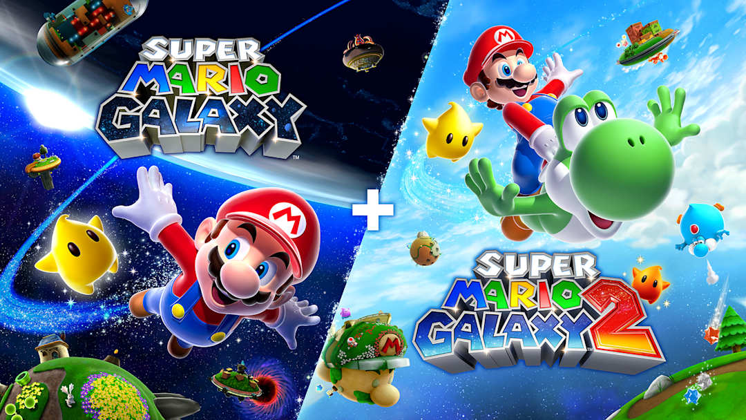 Nintendo Switch 2 - Free Updates - Super Mario Galaxy + Super Mario Galaxy 2 Asset