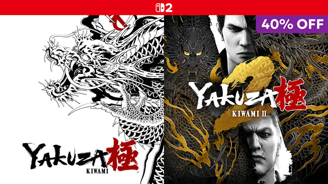 Blockbuster Sale 2026 Switch 2 Game Card - Yakuza Kiwami & Yakuza Kiwami 2 Bundle Asset