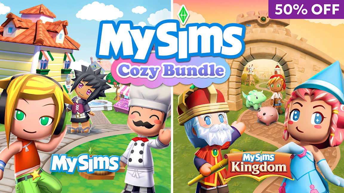Blockbuster Sale 2026 Switch 1 Game Card - MySims™: Cozy Bundle Asset