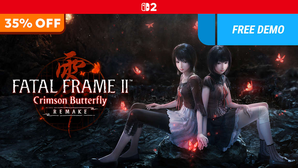 Halloween Sale Switch 2 Game Card - FATAL FRAME II: Crimson Butterfly REMAKE Asset