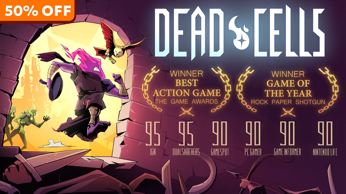 Halloween Sale Switch 1 Game Card - Dead Cells Asset
