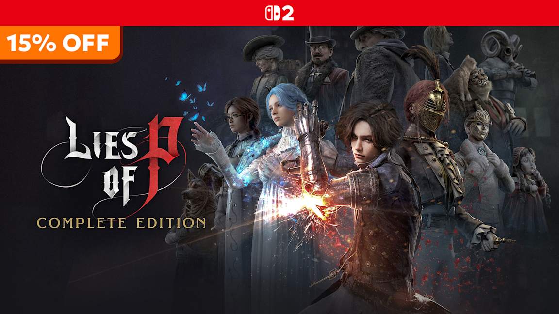 Halloween Sale Switch 2 Game Card - Lies of P: Complete Edition Asset