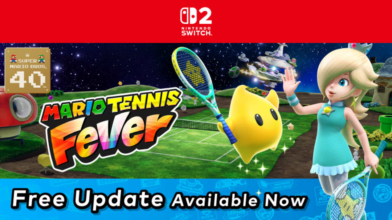 Mario Tennis Fever Free Update