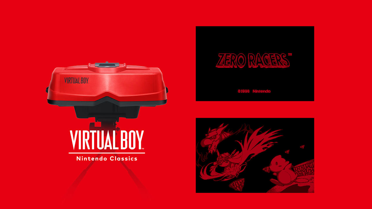 Virtual Boy - Nintendo Classics August Releases