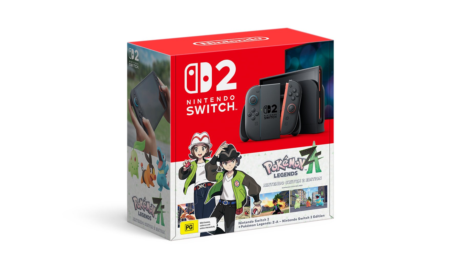 (新品未開封) Nintendo Switch2 Pokémon Z-A同梱版 Mega Evolve with the Nintendo Switch 2 + Pokémon Legends: Z-A
