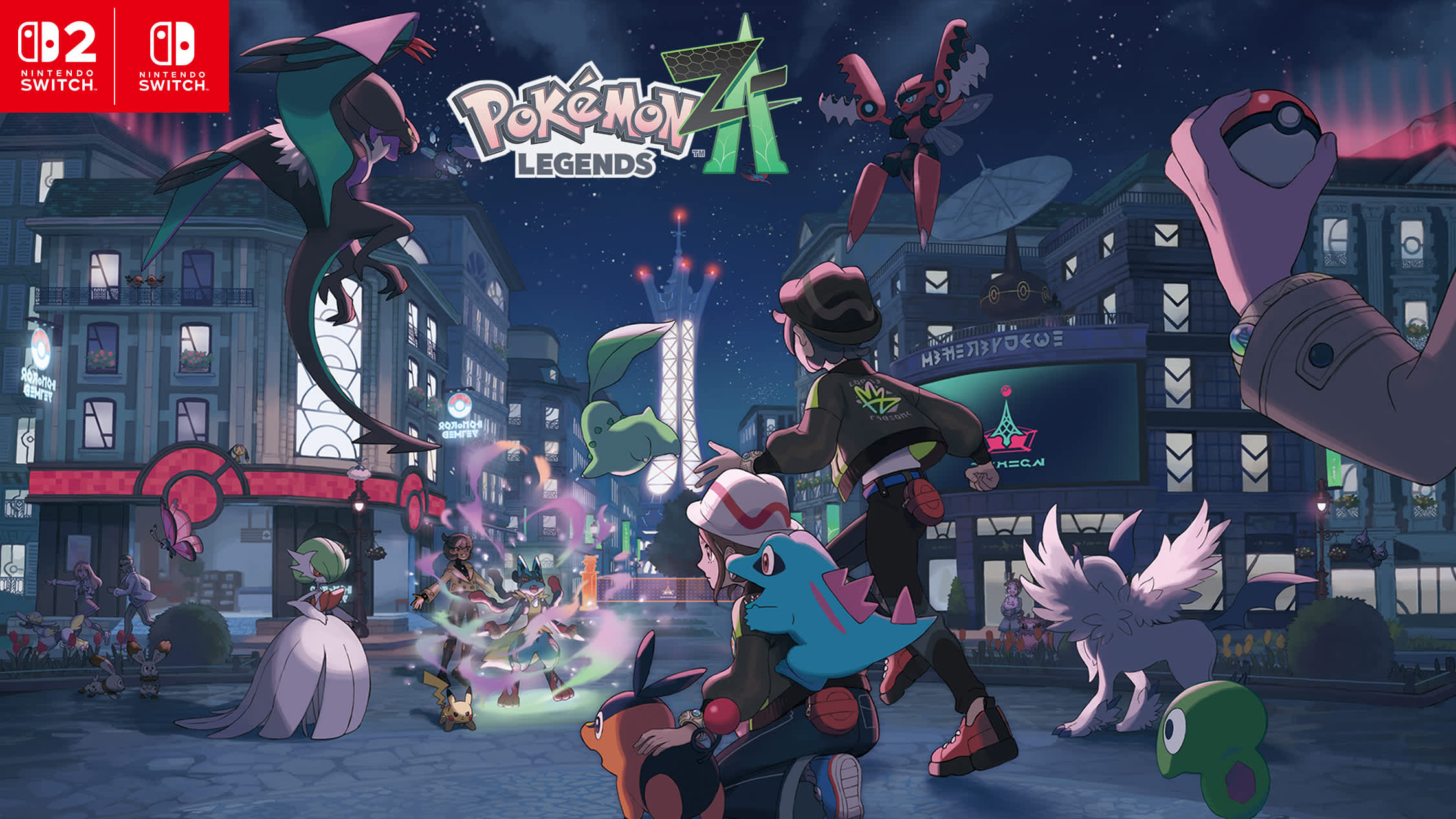Pack your bags for Lumiose City—a new, action-packed Pokémon