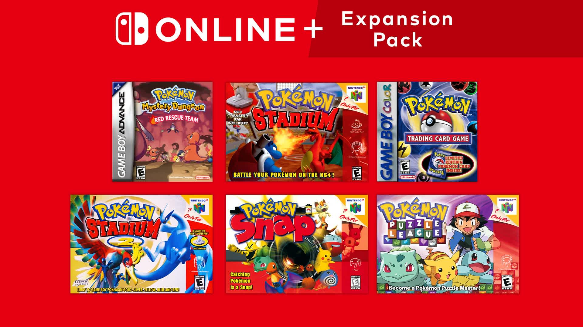 [Pokémon Day] Pokémon Classic Games Asset