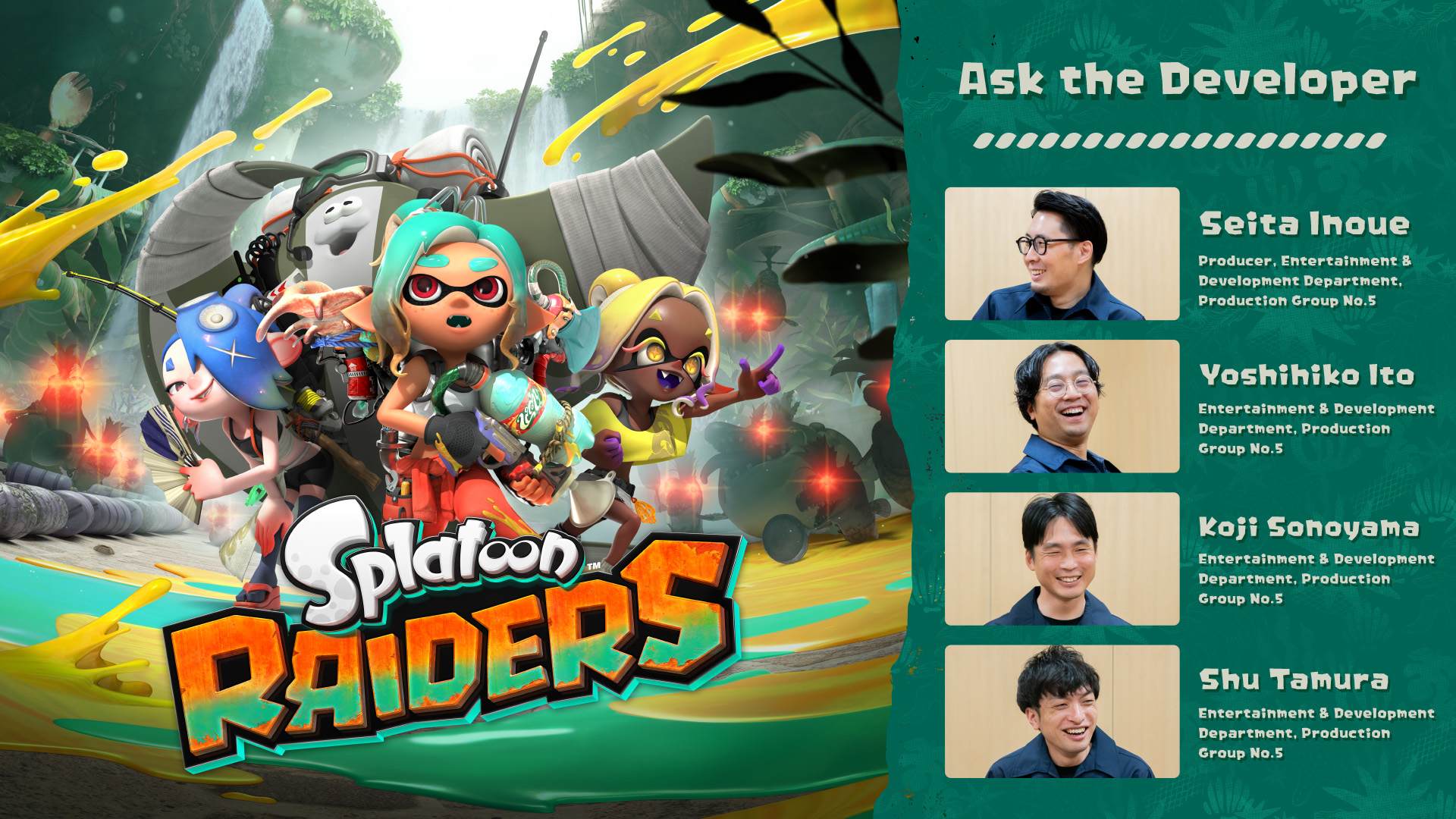 Ask the Developer Vol. 22, Splatoon Raiders