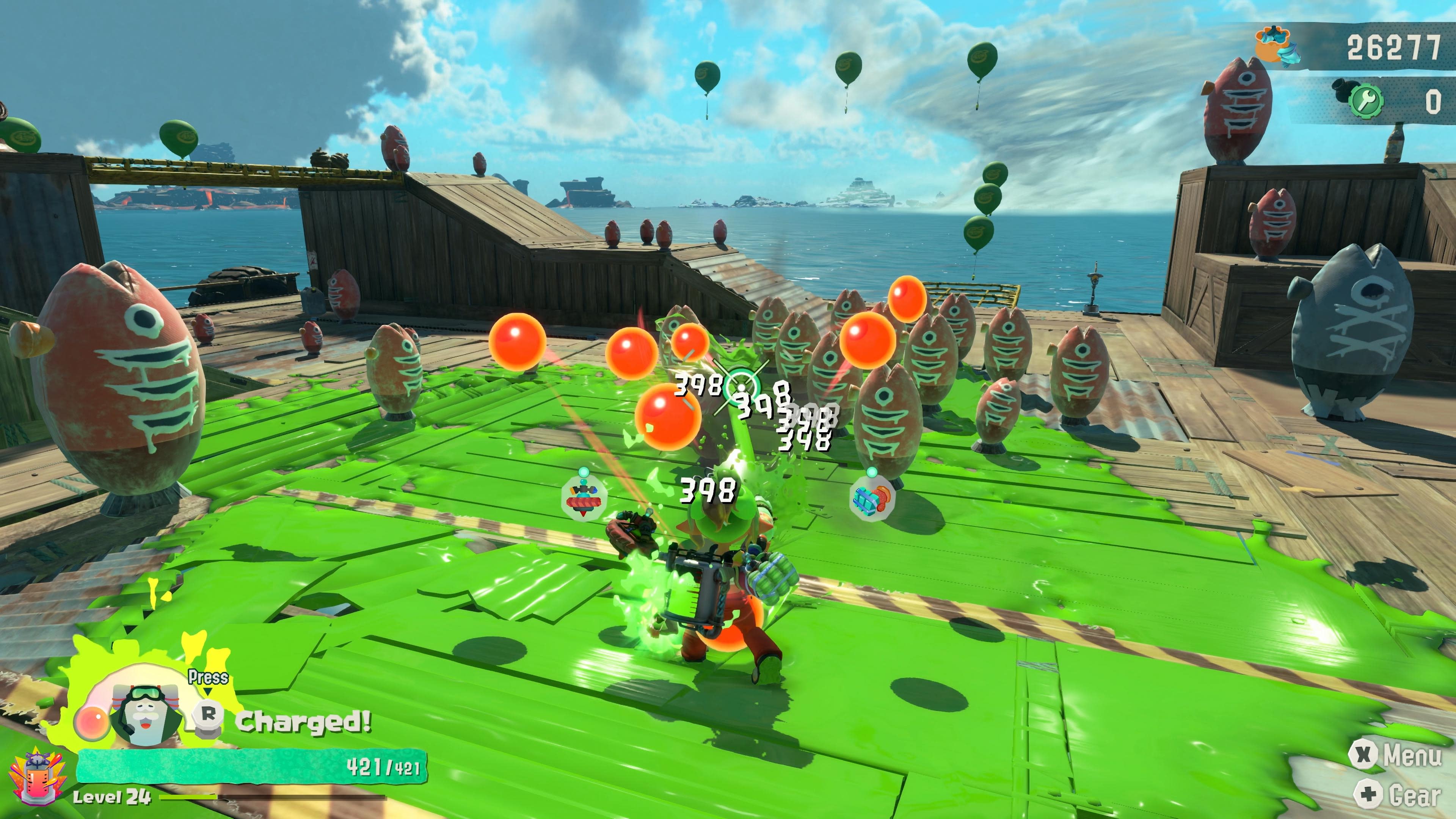 Practise on the test range