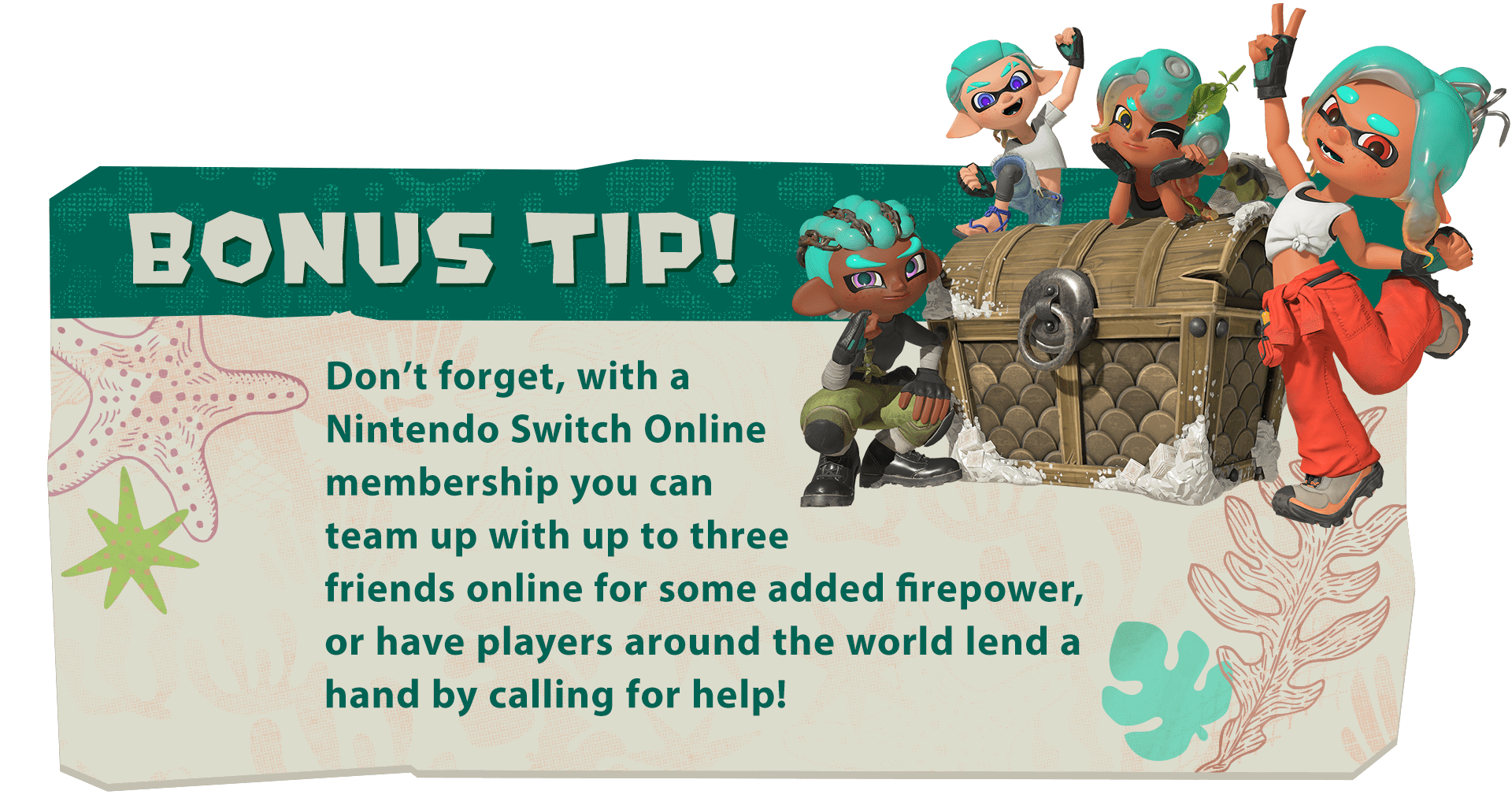 Splatoon Raiders Bonus tip - Call for help!