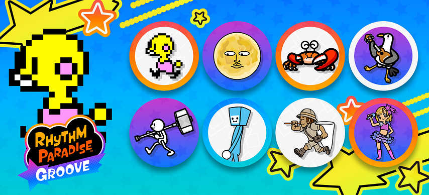 NSO Magazine: July 2026 Gallery - Missions & Rewards - Rhythm Paradise Groove