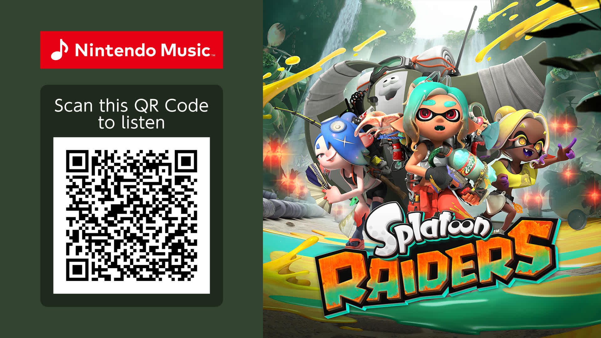 NSO Magazine: July 2026 Nintendo Music - Splatoon Raiders
