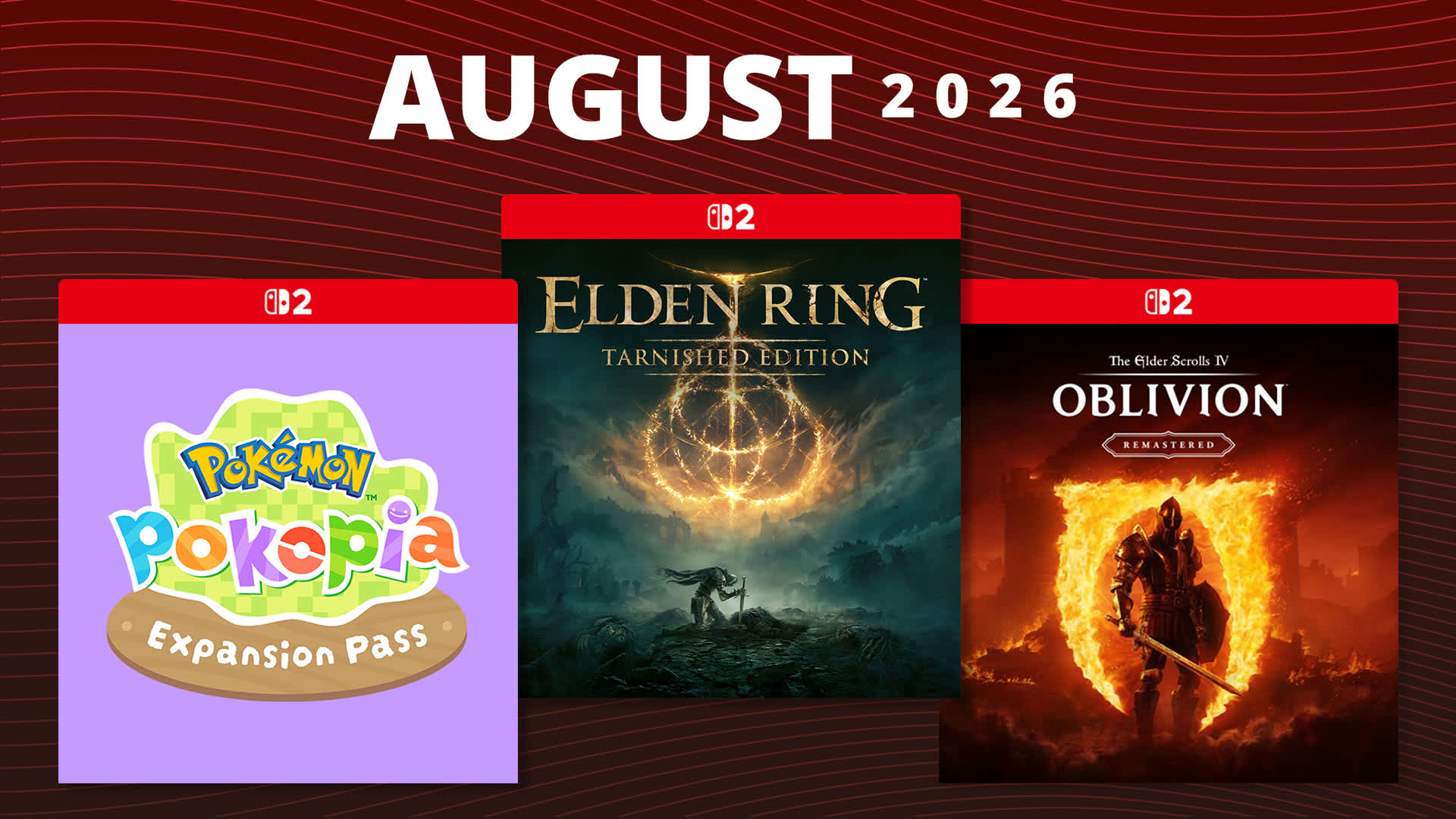 Upcoming games – August 2026 Hero