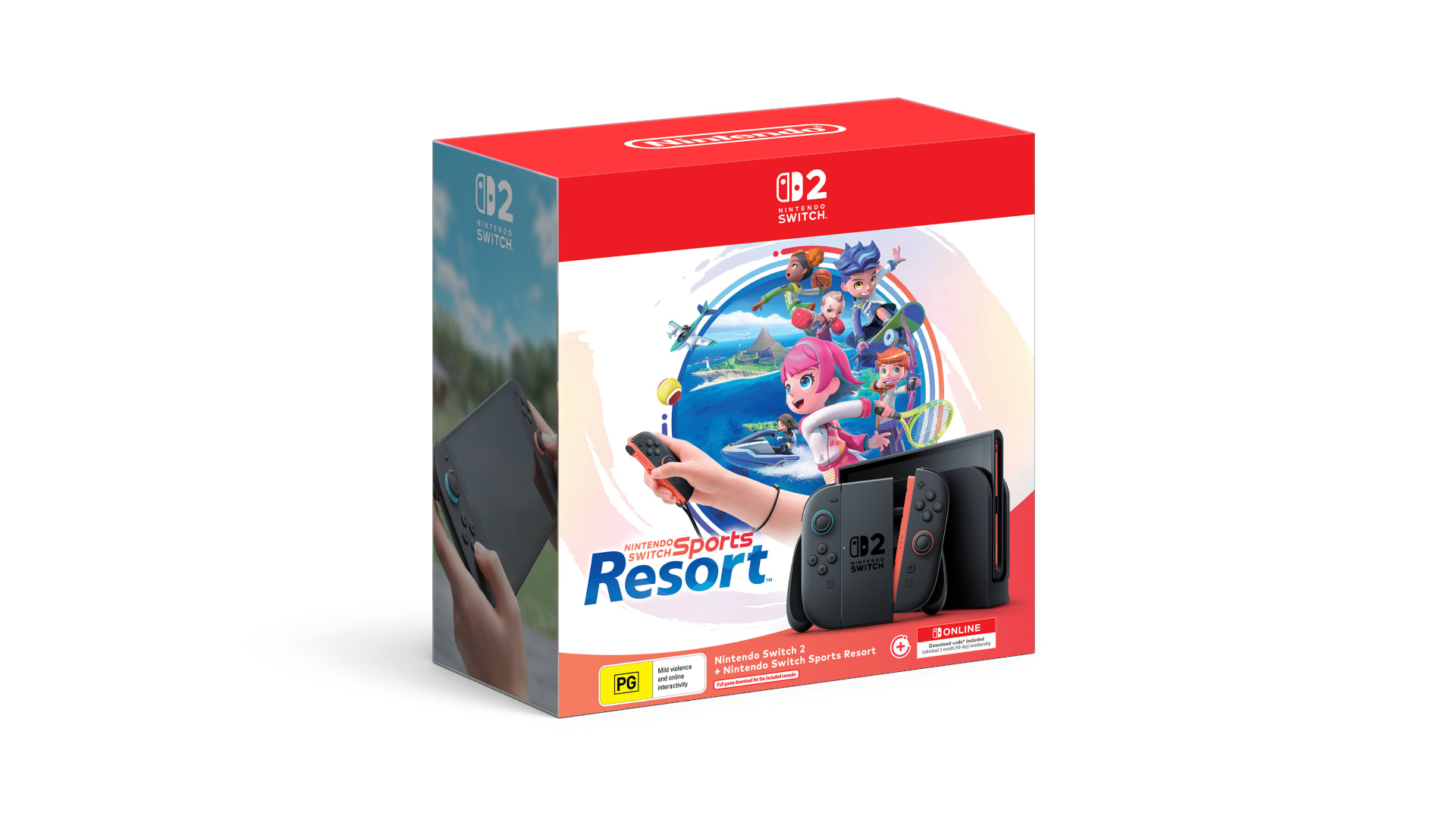 Nintendo Switch 2 + Nintendo Switch Sports Resort Bundle launches on 22nd October - Hero