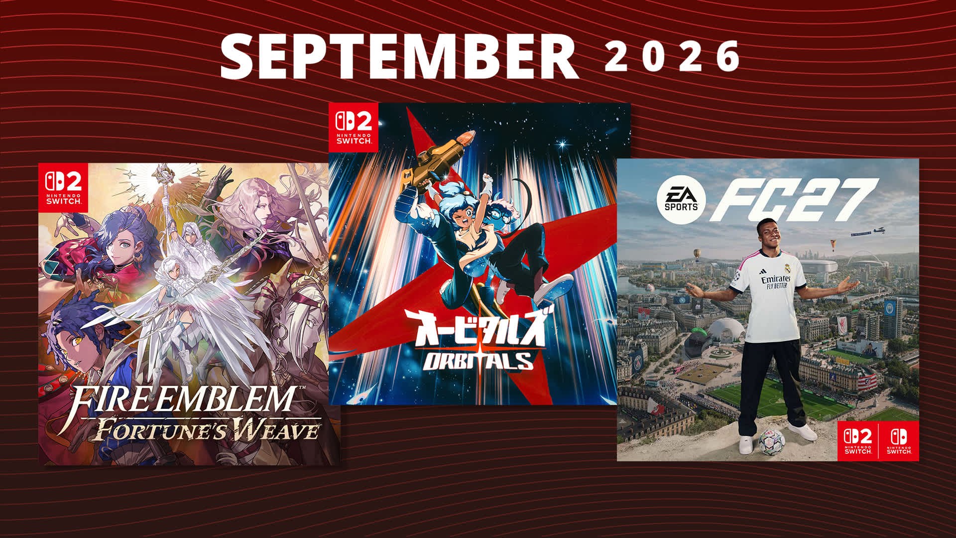 Upcoming games – September 2026 Hero