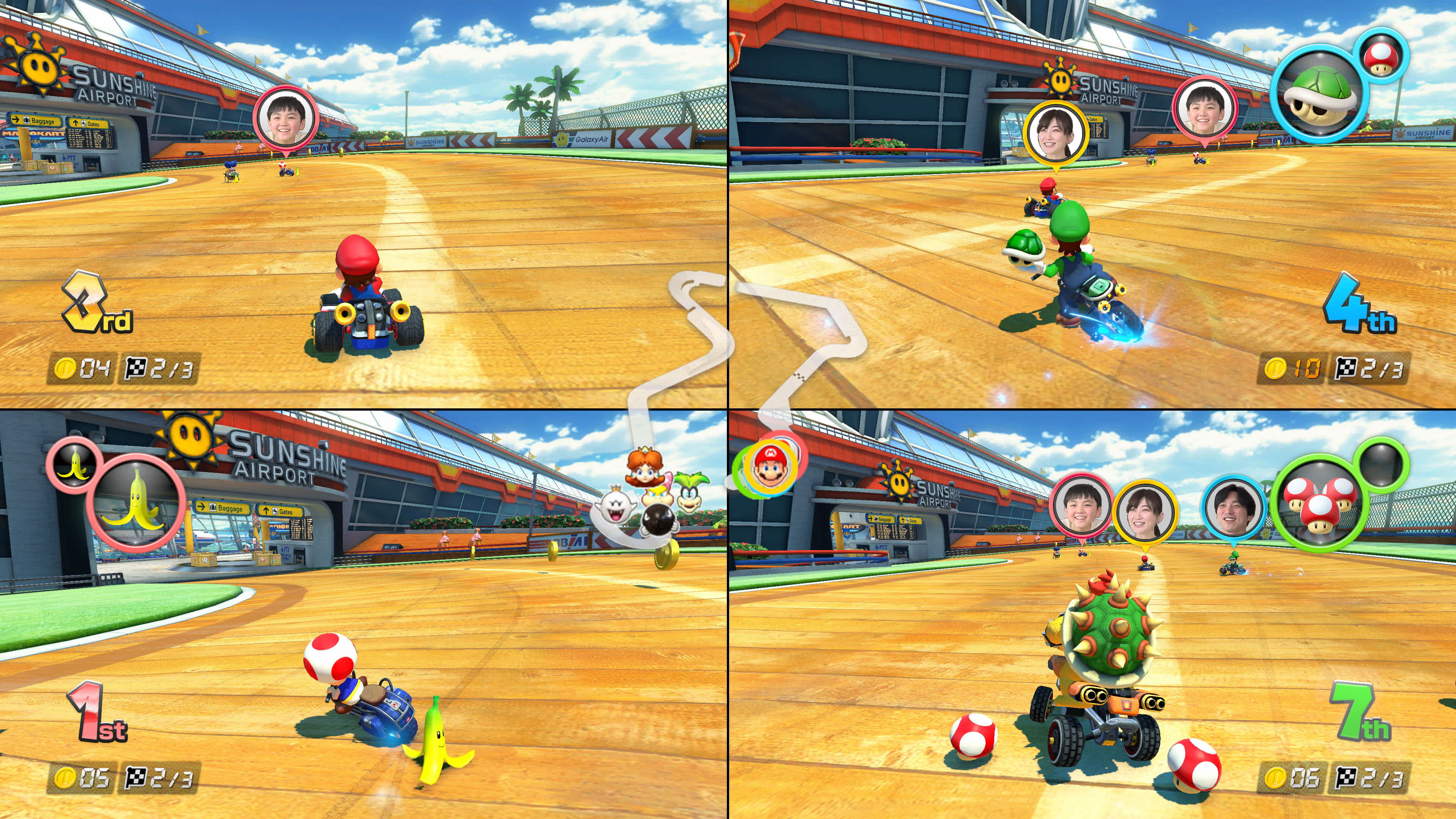 Mario Kart 8 Deluxe - NS2 Free Update - CameraPlay Local