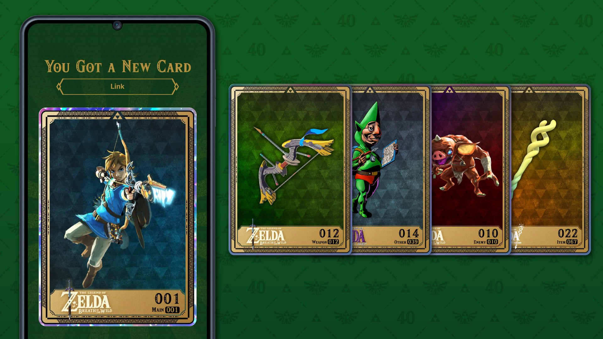 The Legend of Zelda digital cards Nintendo Today! Image 1