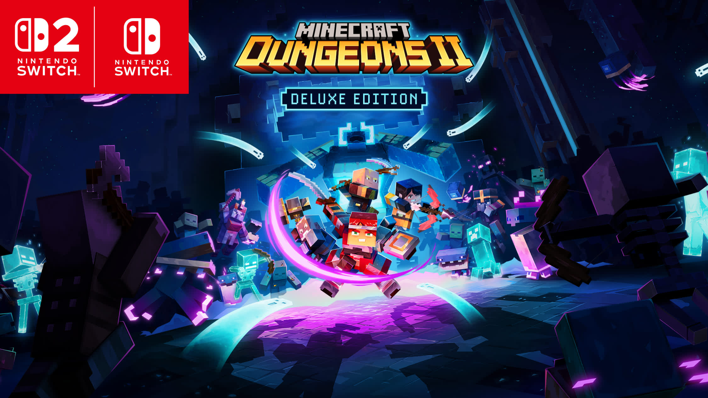 Minecraft Dungeons II has arrived Hero Banner