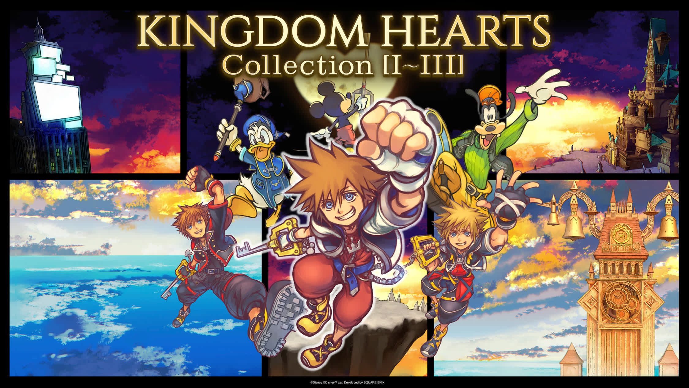 Experience the epic KINGDOM HEARTS saga! Hero