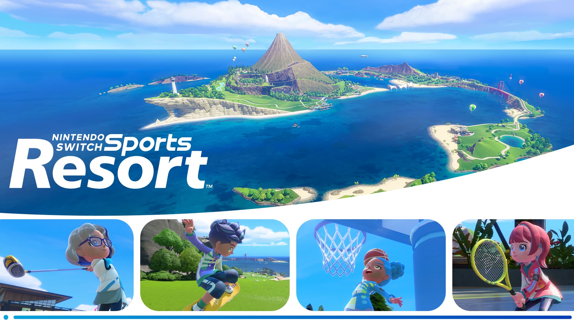 Get ready to move in Nintendo Switch Sports Resort! Image 1