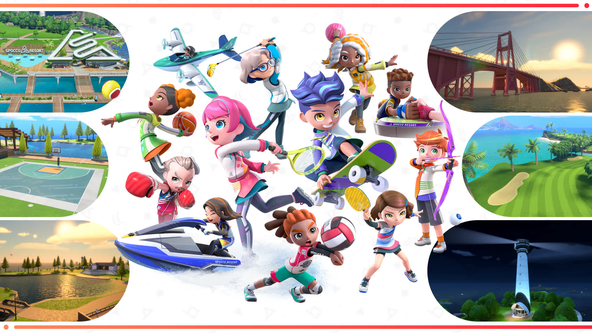 Get ready to move in Nintendo Switch Sports Resort! Image 3