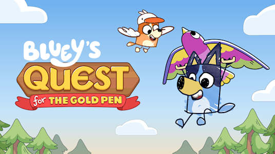 [NS2 Games] Bluey's Quest For The Gold Pen Hero Image