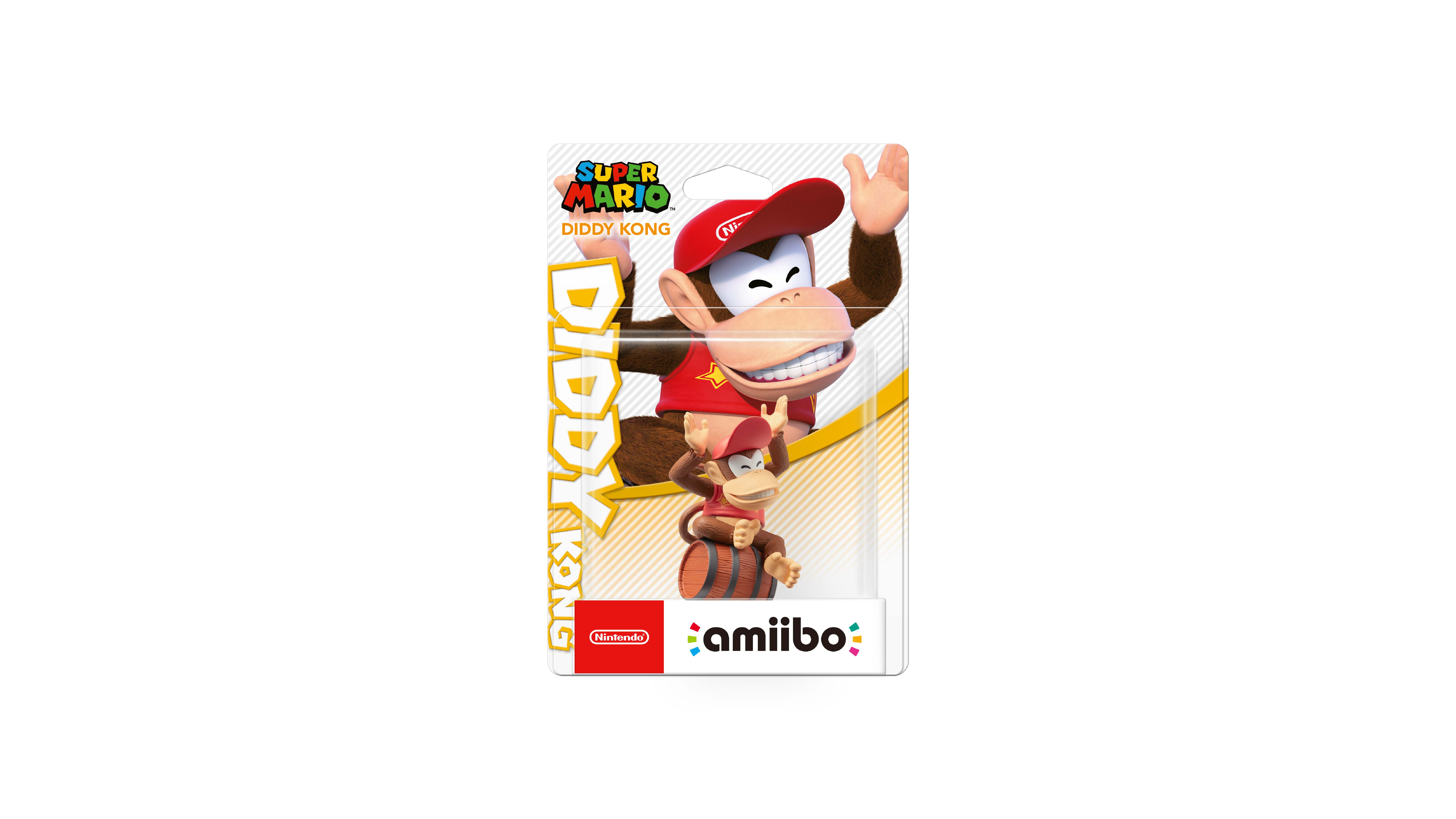 Diddy Kong (Super Mario Collection 2016) amiibo Packshot