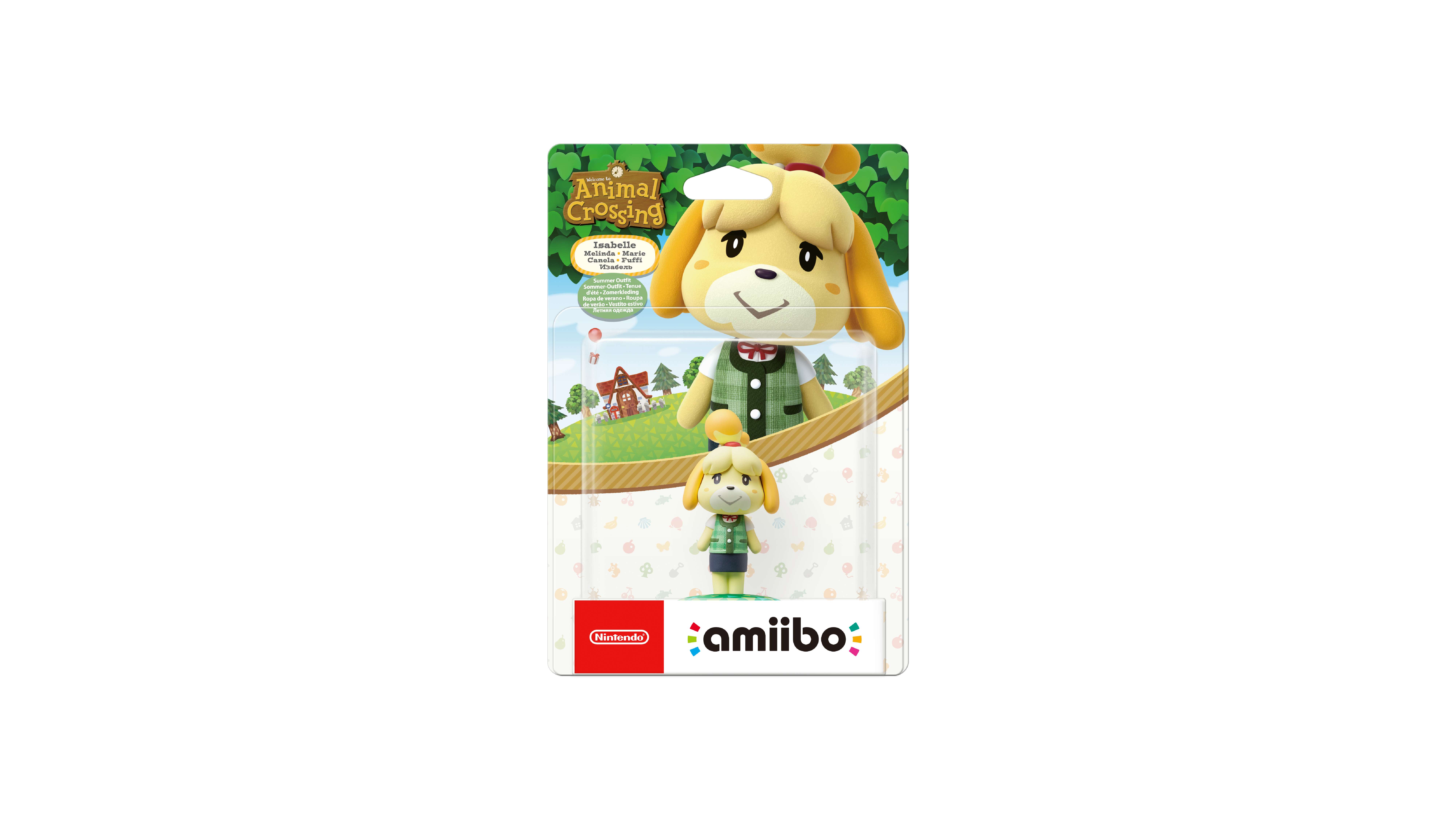 Isabelle (Summer Outfit) amiibo Packshot