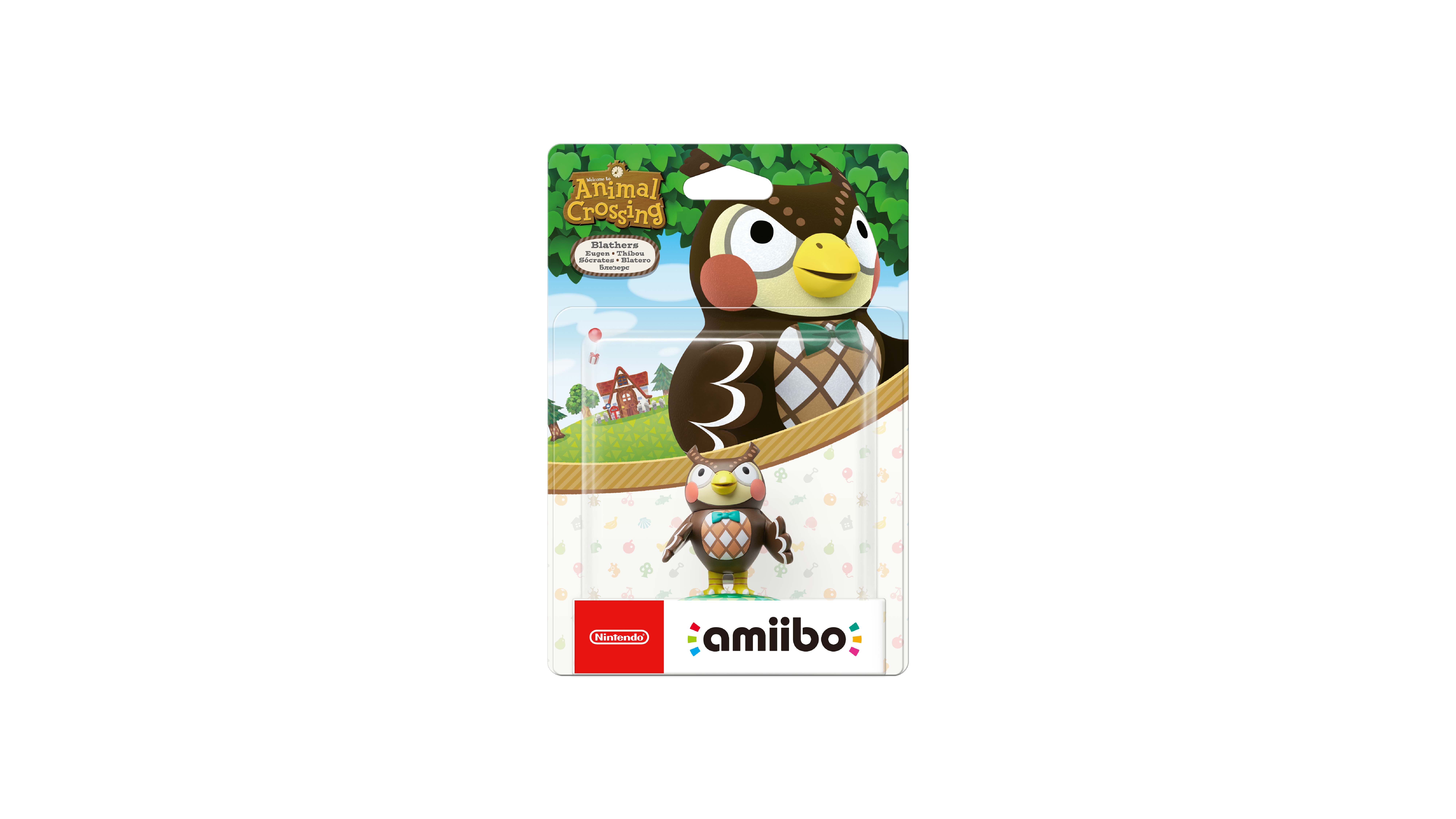 Blathers amiibo Packshot