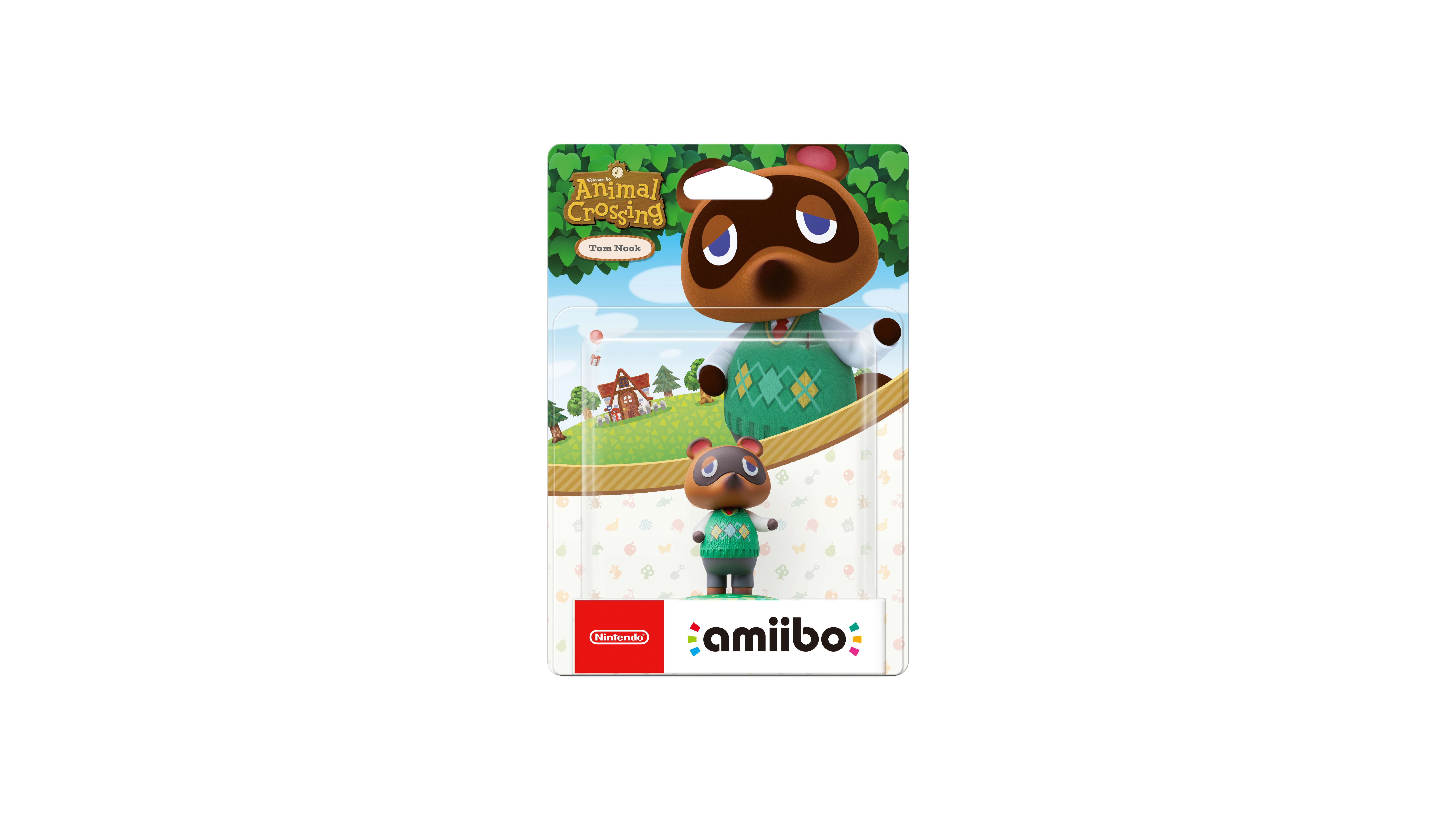 Tom Nook amiibo Packshot