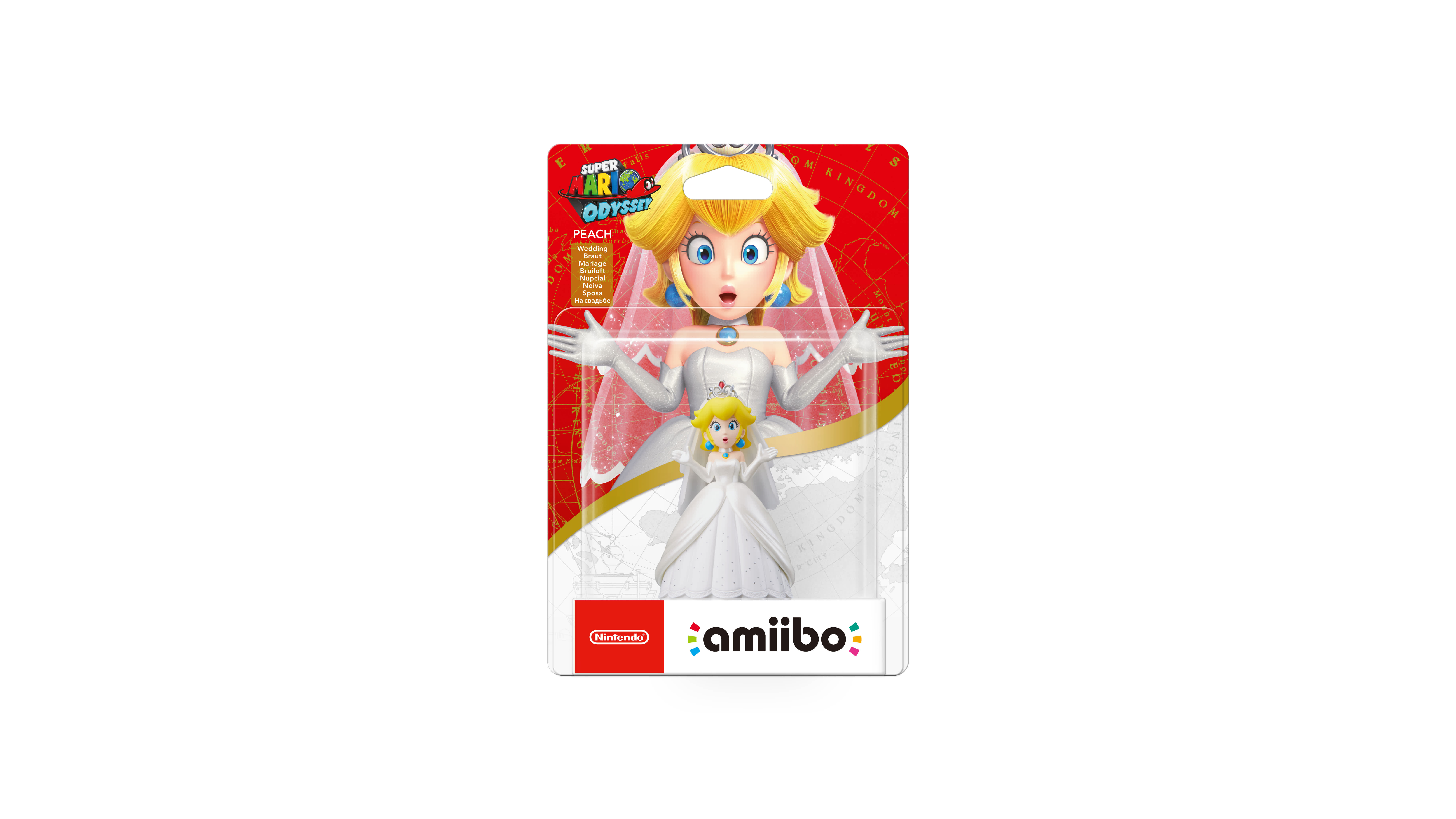 Peach amiibo Packshot