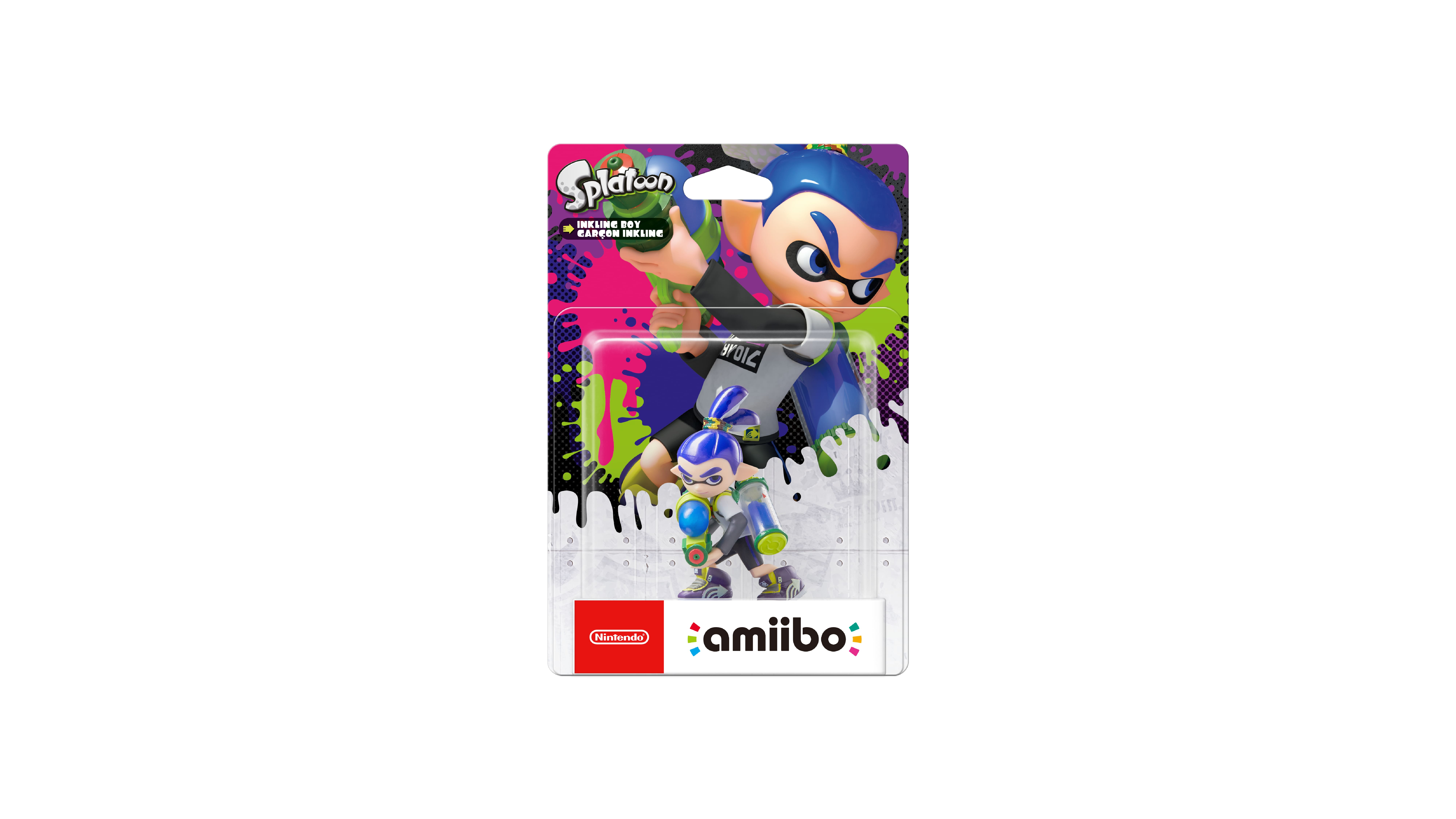 Inkling Boy amiibo Packshot