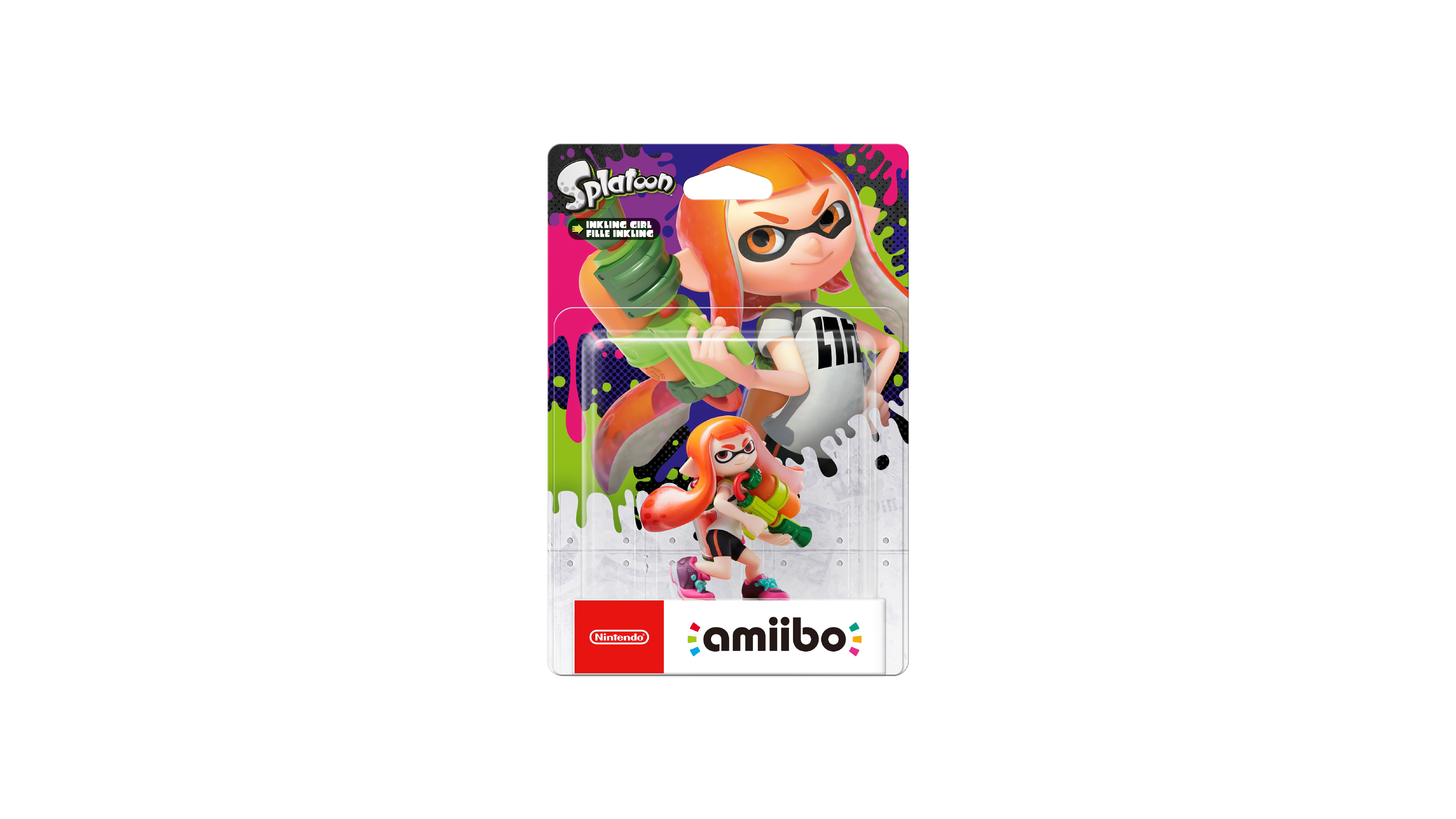 Inkling Girl amiibo Packshot