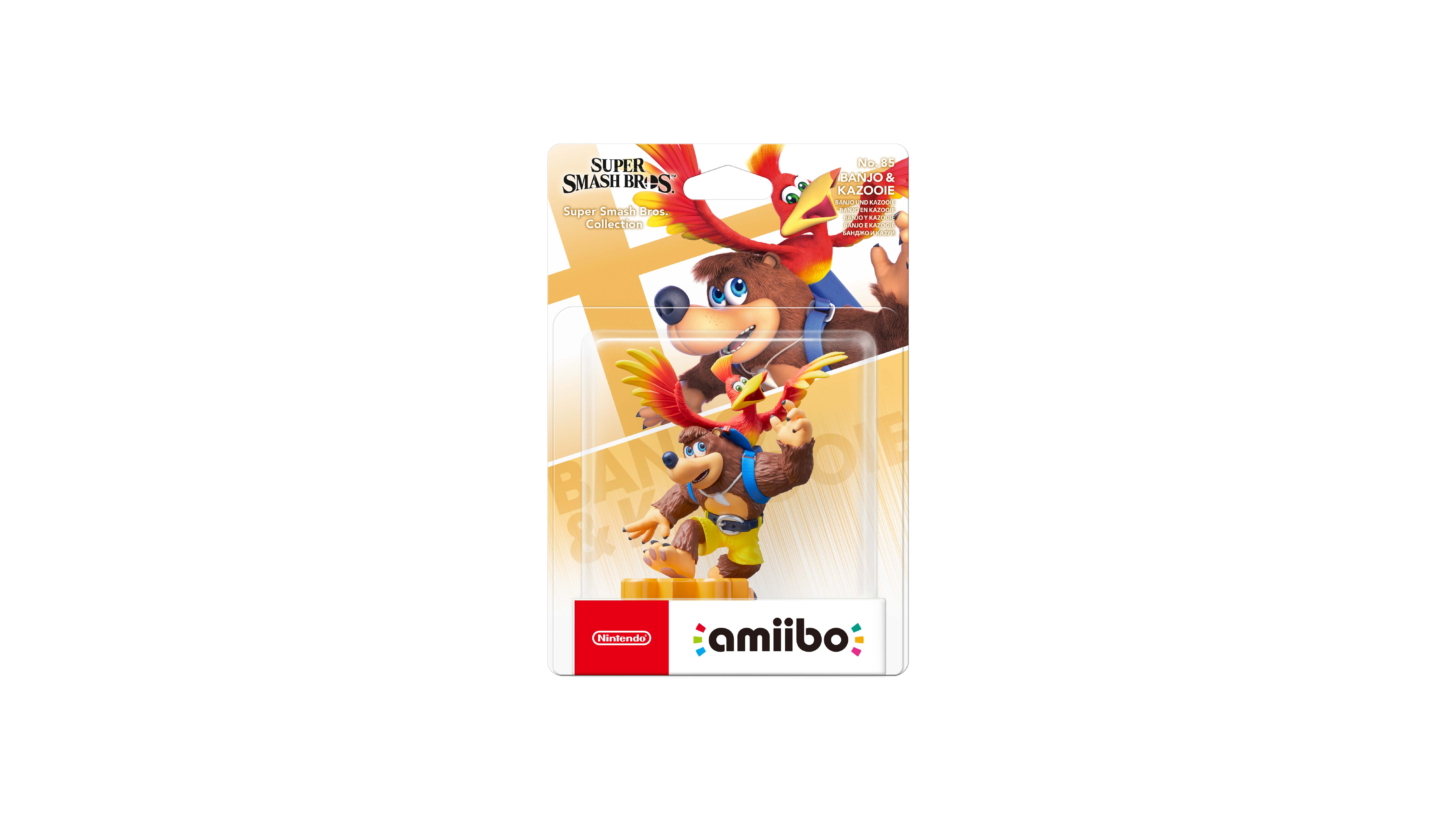 Banjo & Kazooie amiibo Packshot
