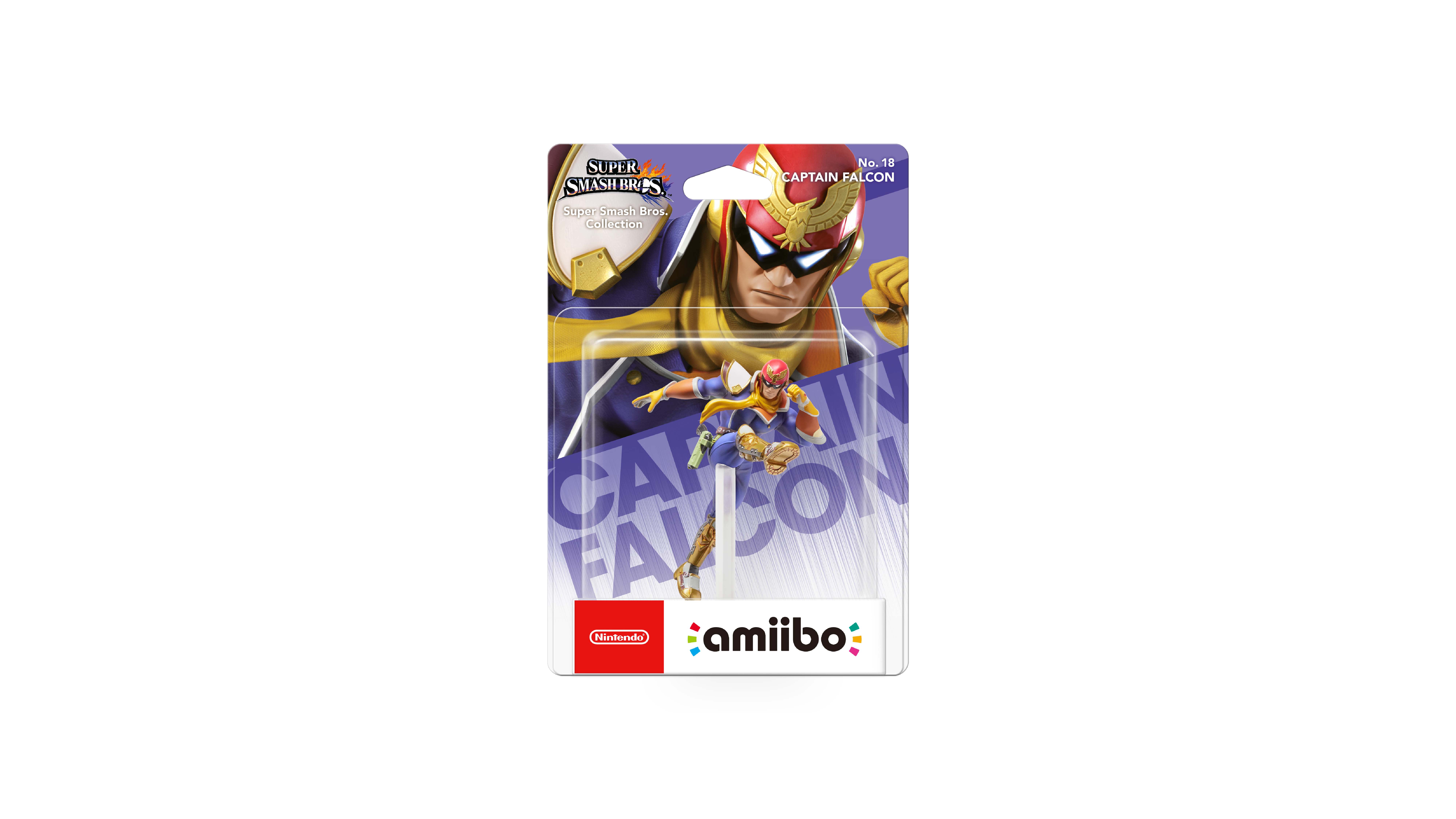Captain Falcon amiibo Packshot