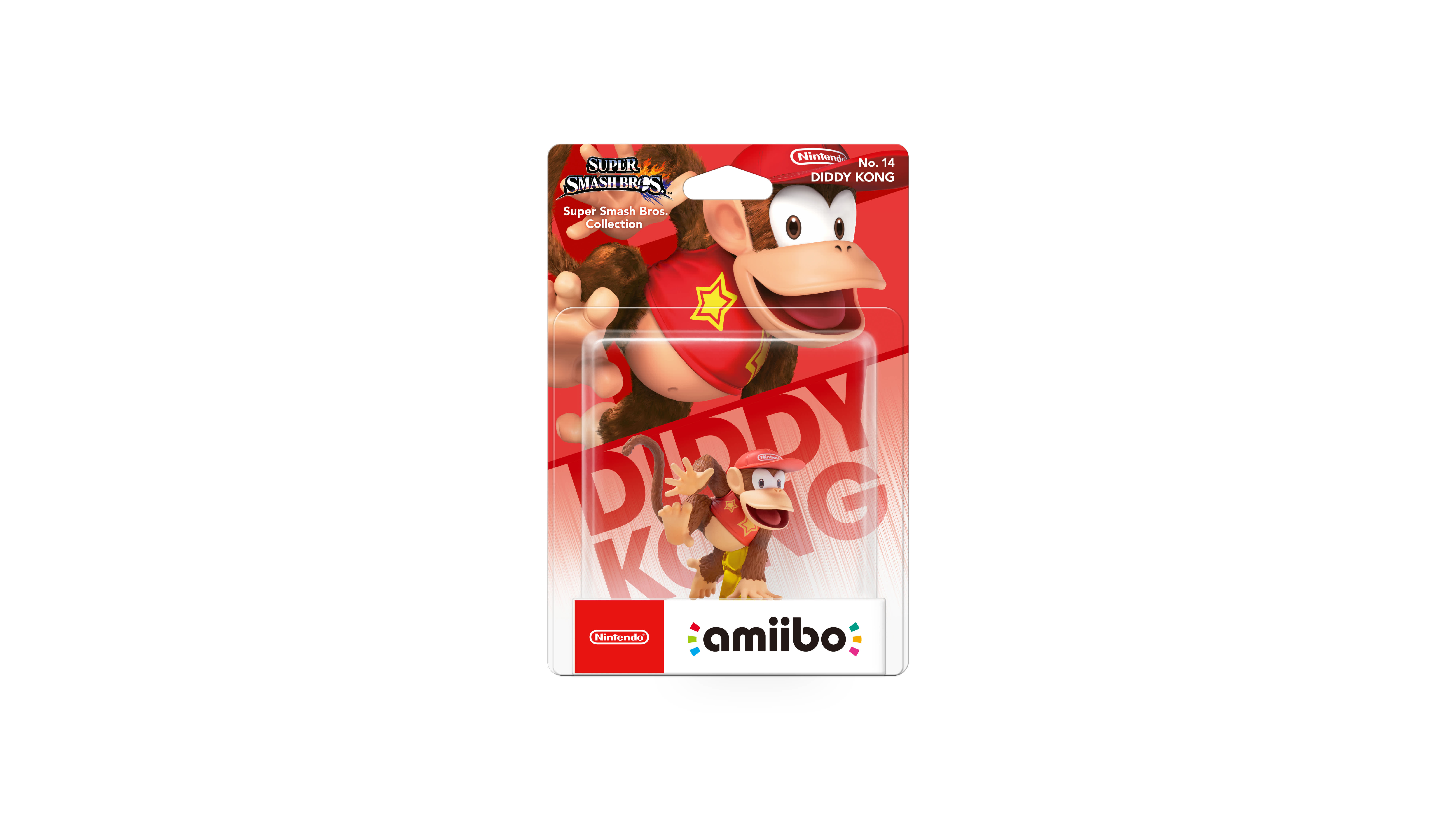 Diddy Kong amiibo Packshot