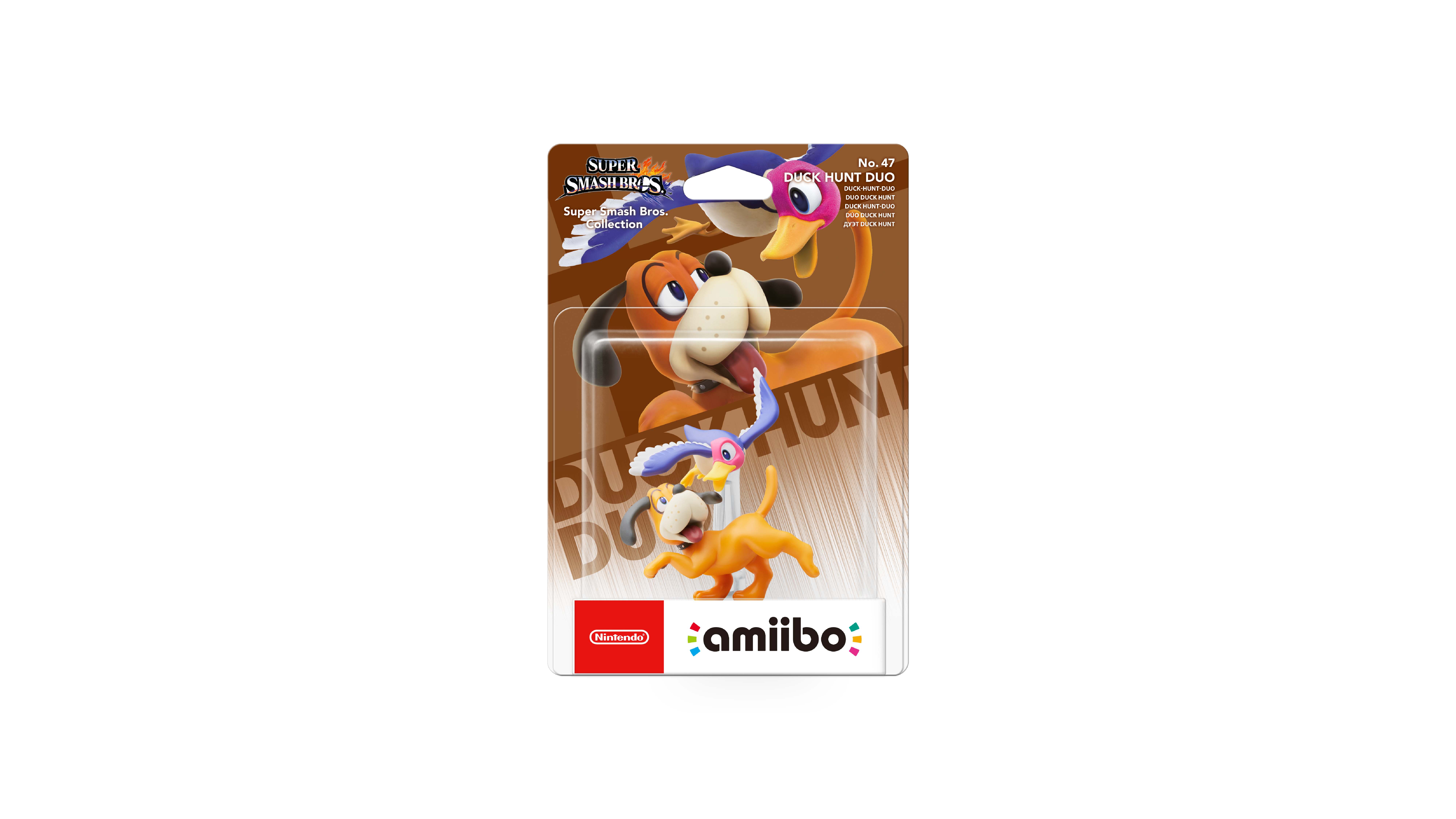 Duck Hunt Duo amiibo Packshot
