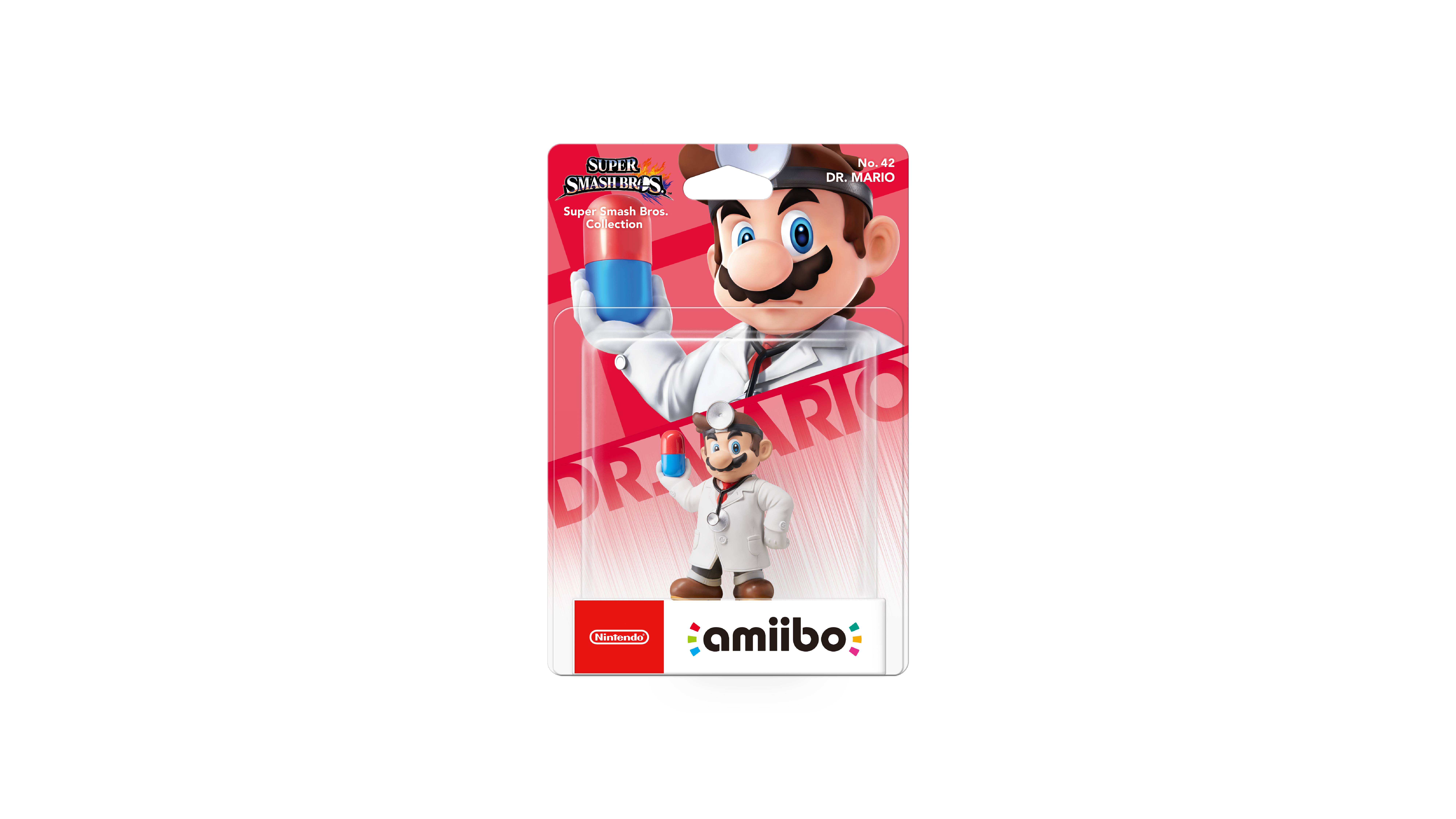 Dr. Mario amiibo Packshot