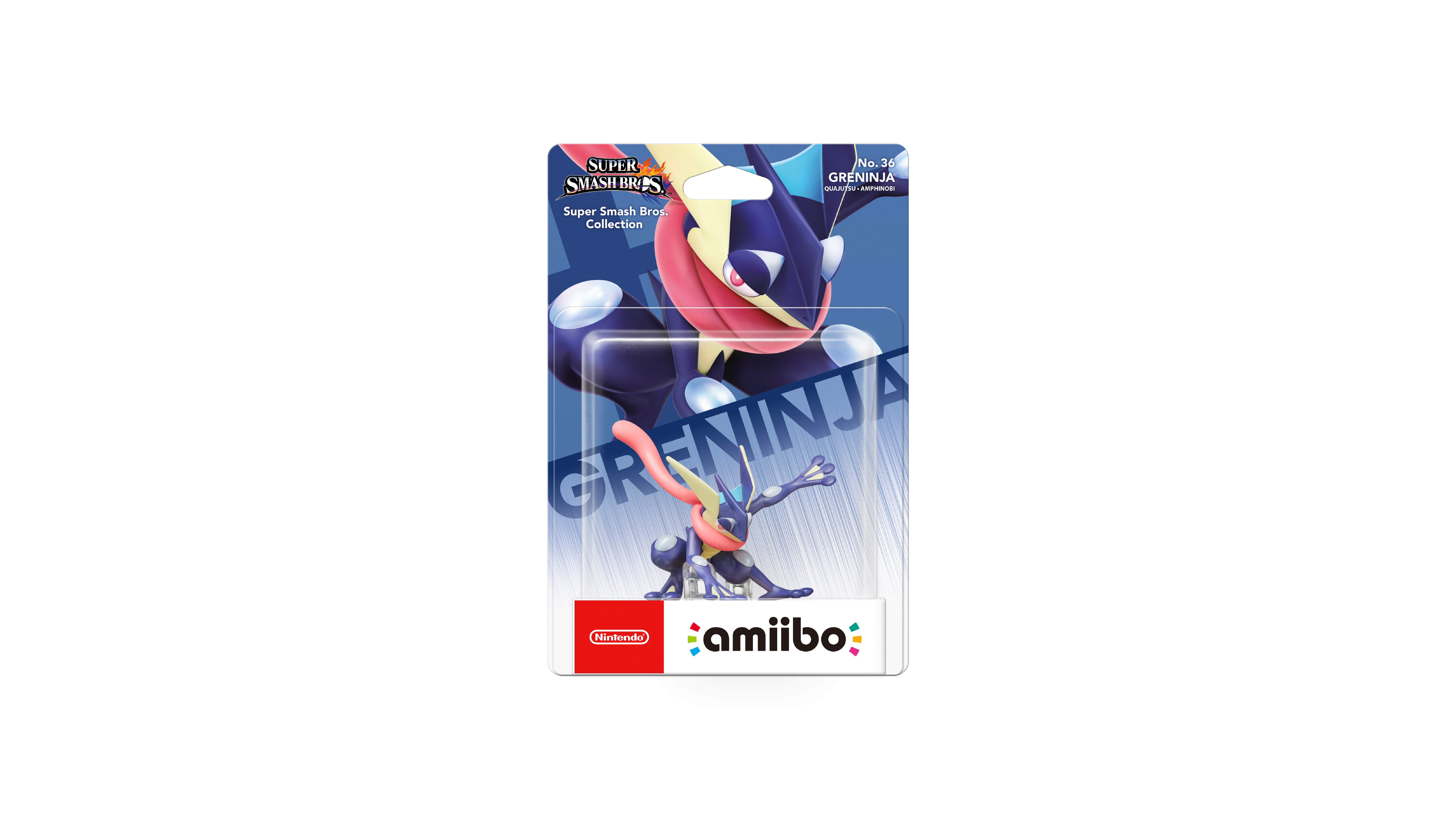 Greninja amiibo Packshot