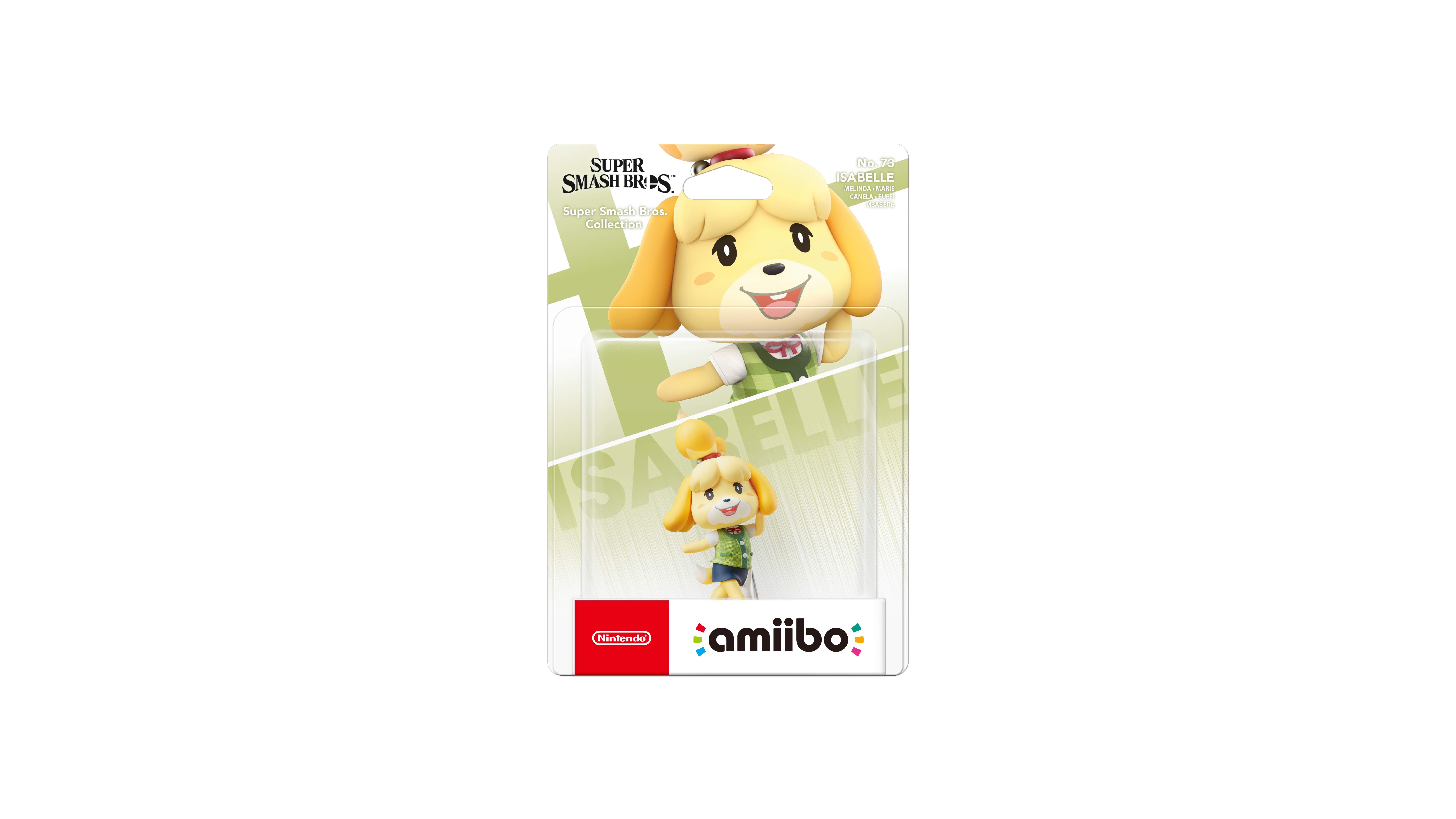 Isabelle amiibo Packshot