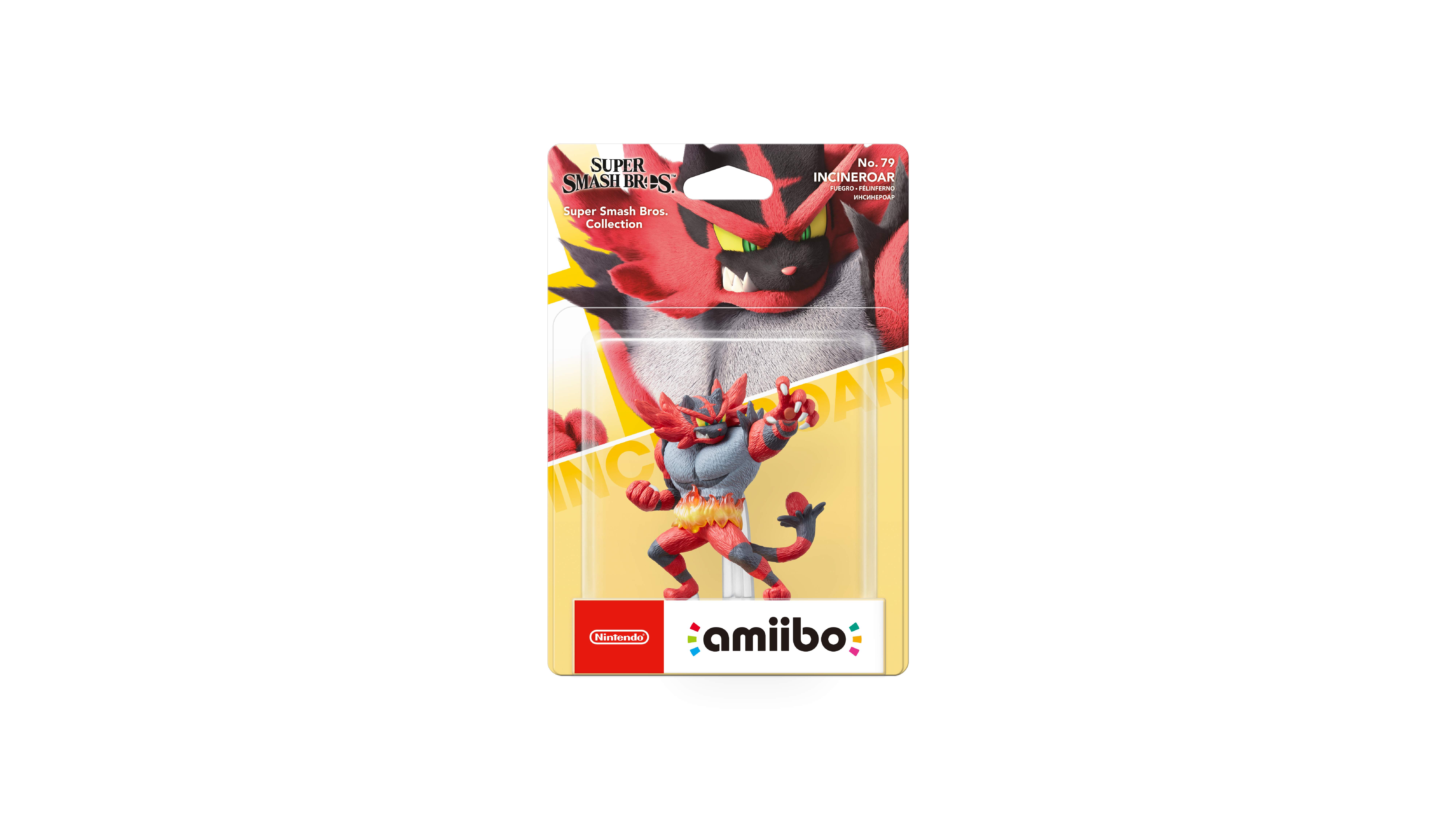 Incineroar amiibo Packshot