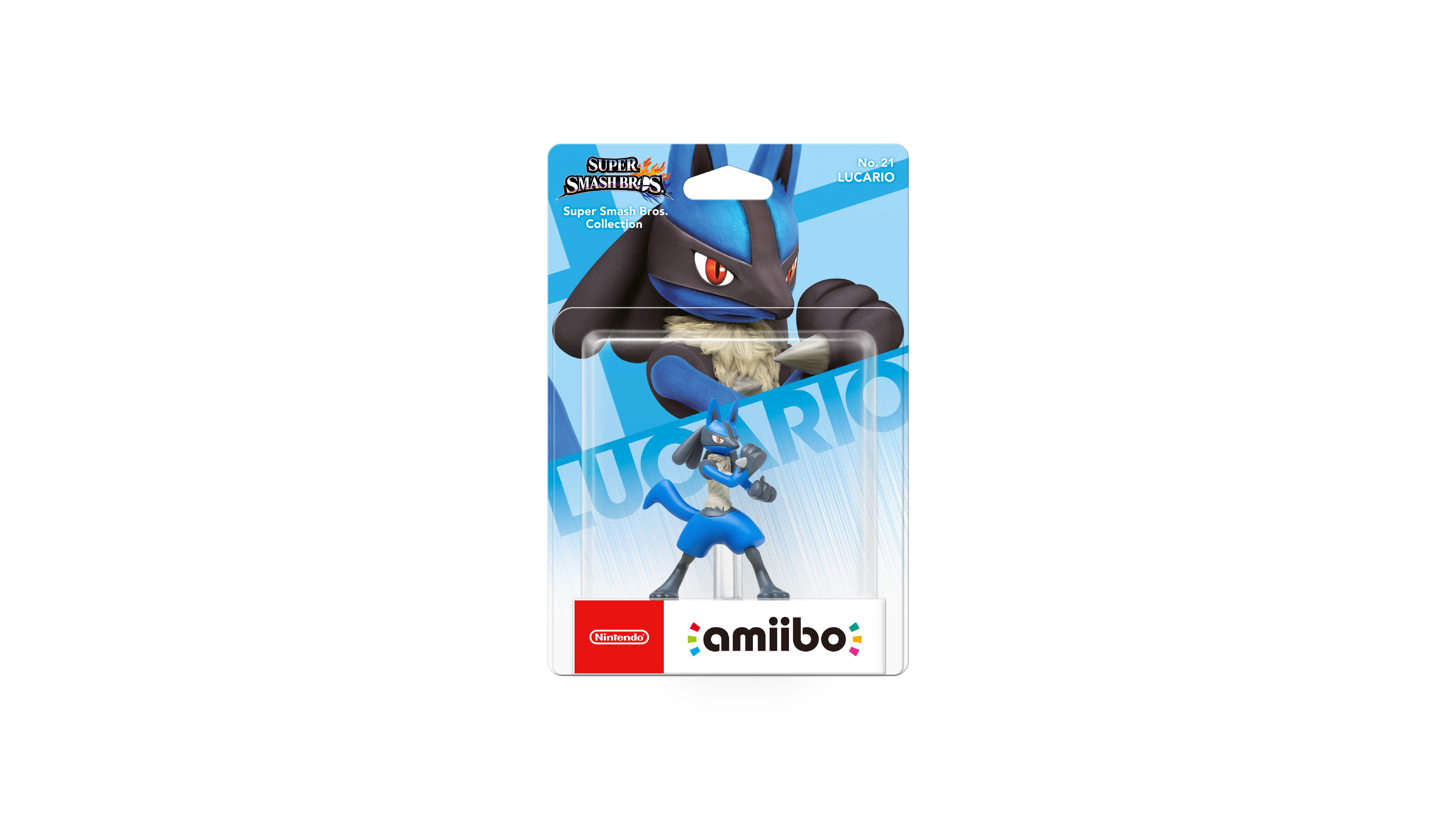 Lucario amiibo Packshot
