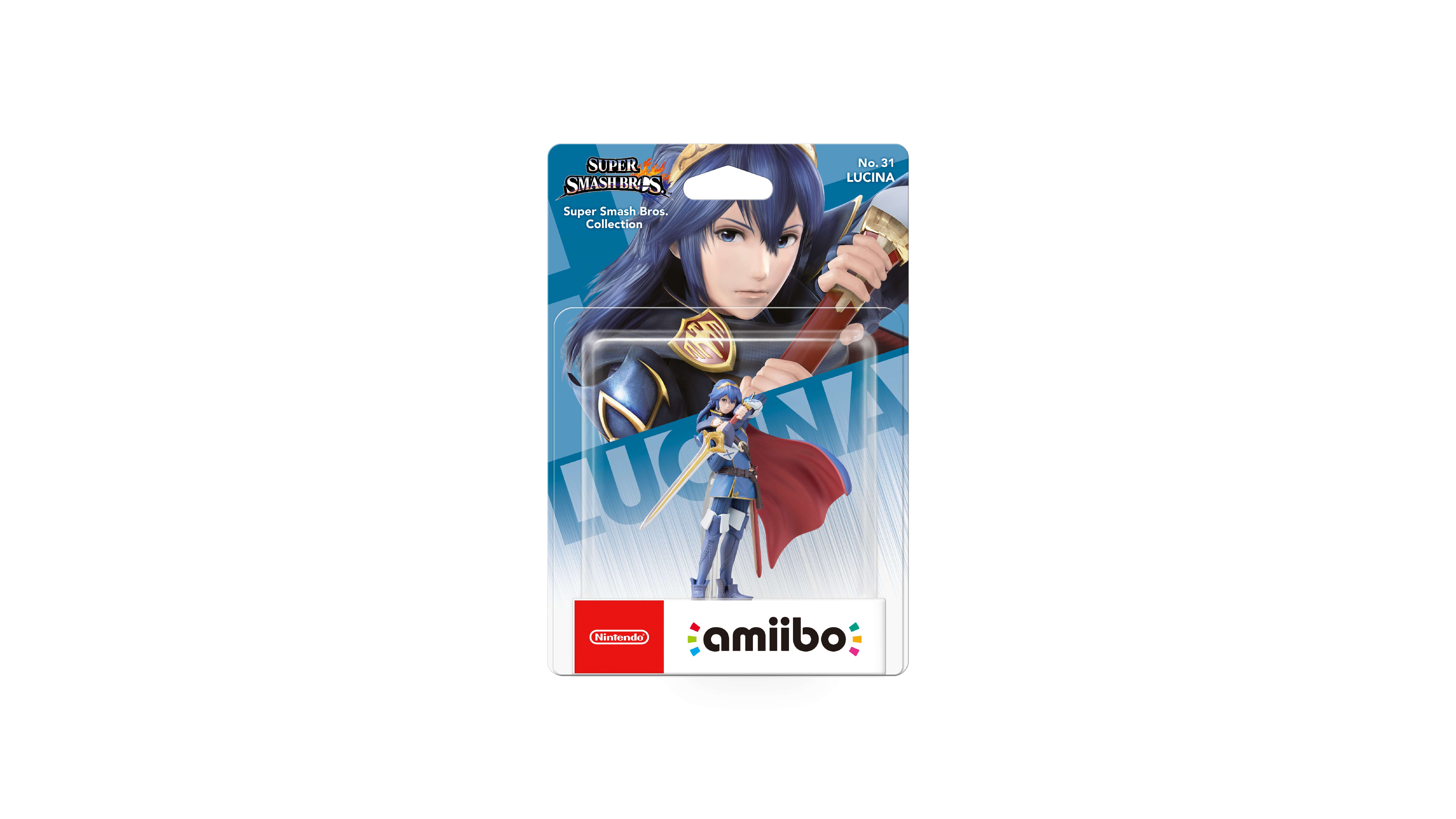 Lucina amiibo Packshot